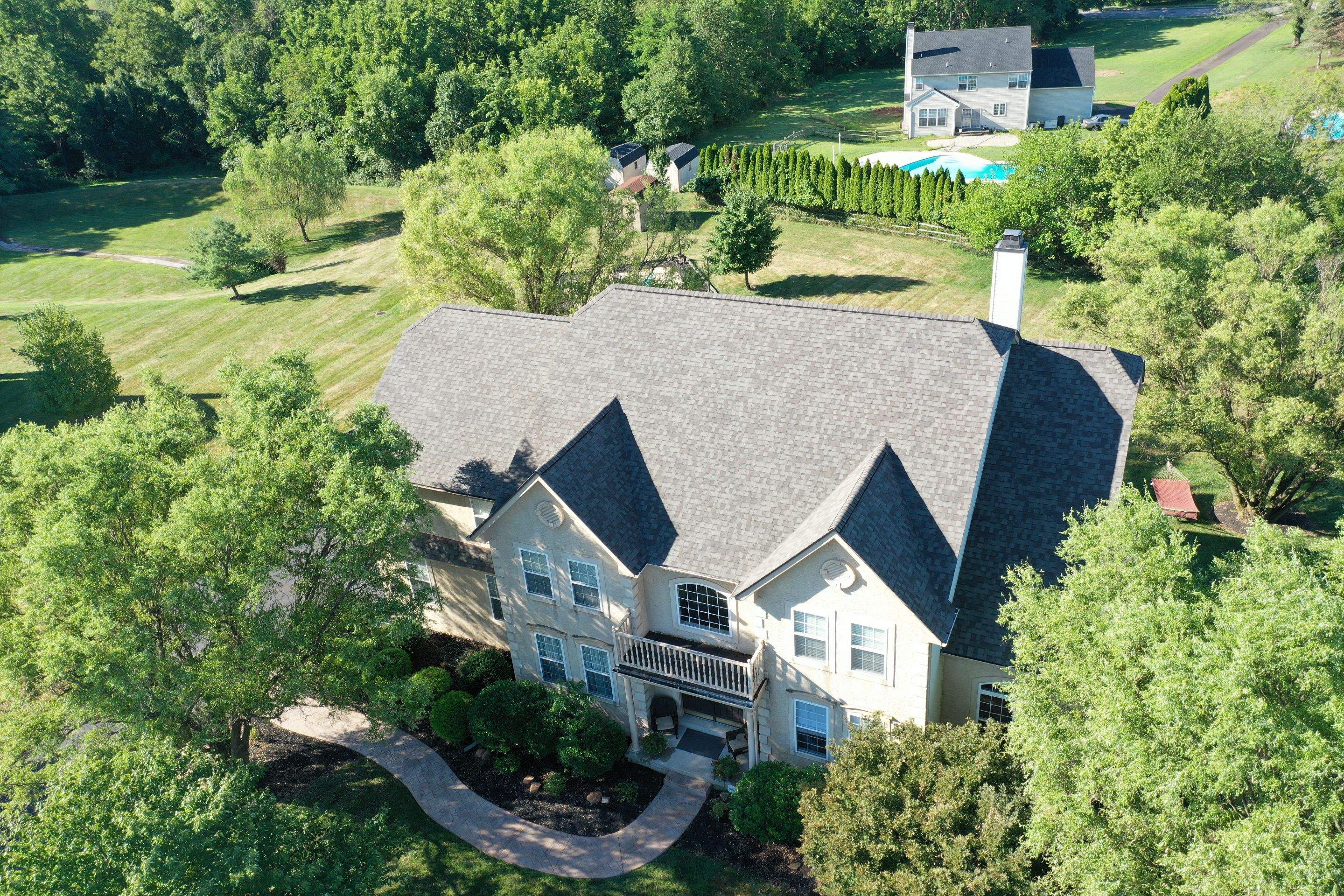 Roofing Installation using CertainTeed Landmark - Weathered Wood by Storm Guard of Ches-Mont PA