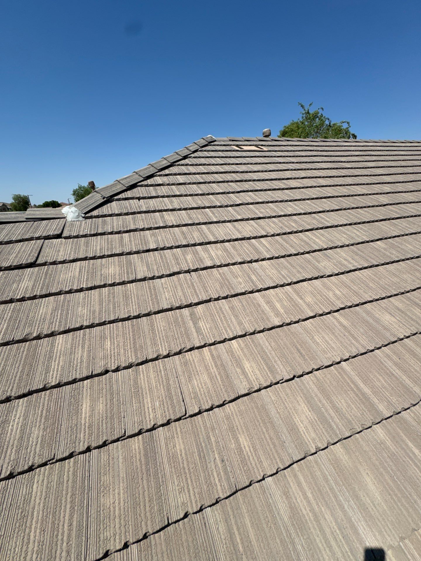Antique Sand Concrete Tile by Reimagine Roofing