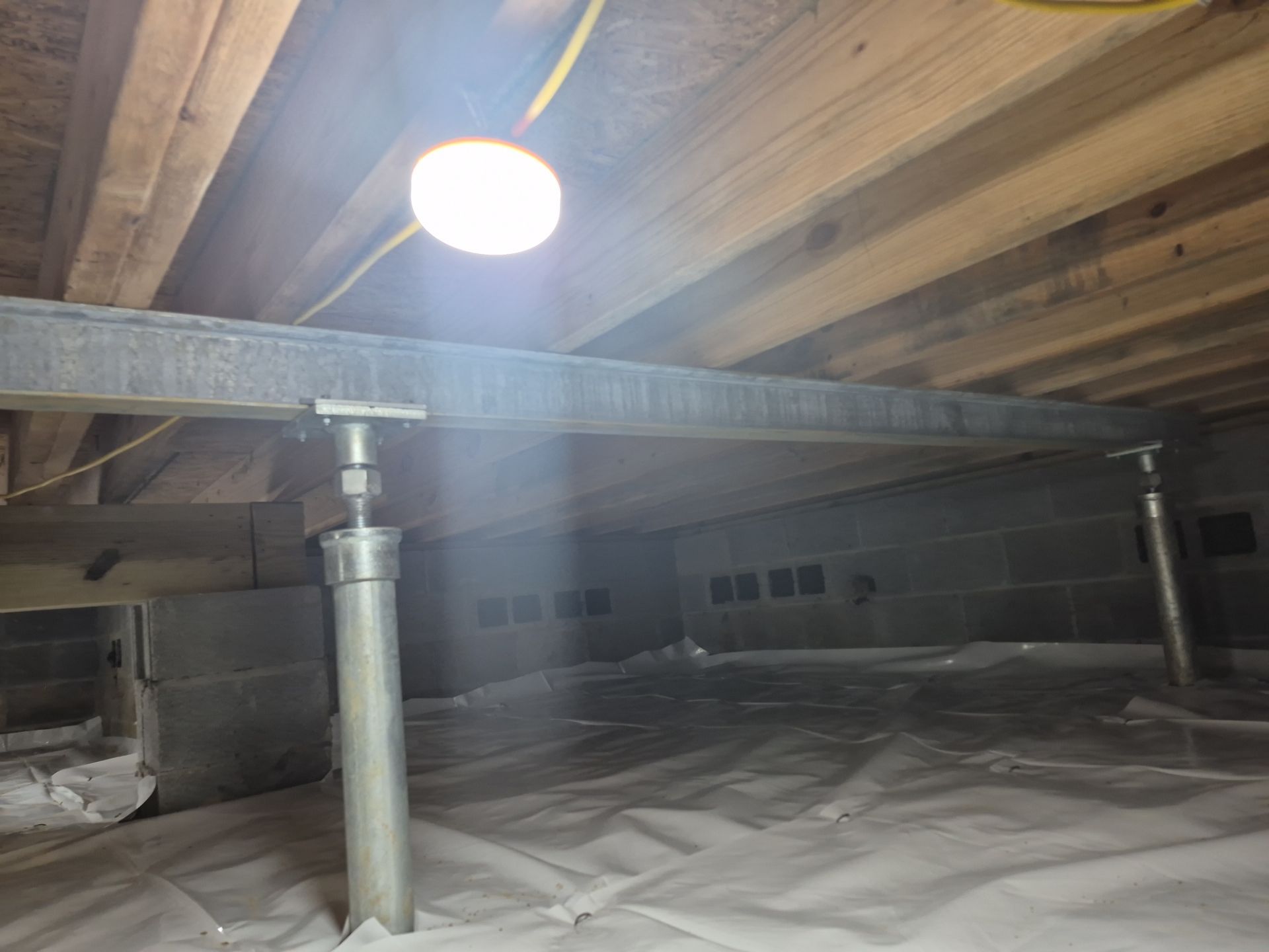 Project in Suffolk by Patriot Crawl Space Repairs
