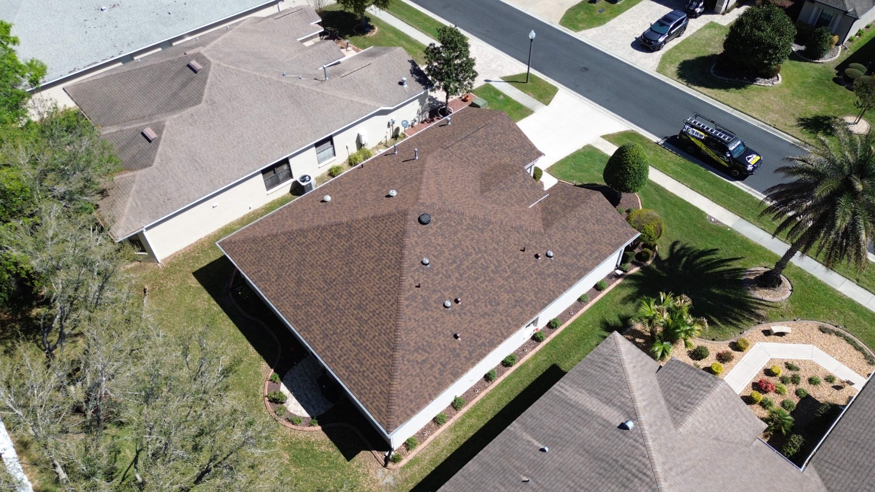 Residential reroof in Ocala FL by Gold Key Roofing