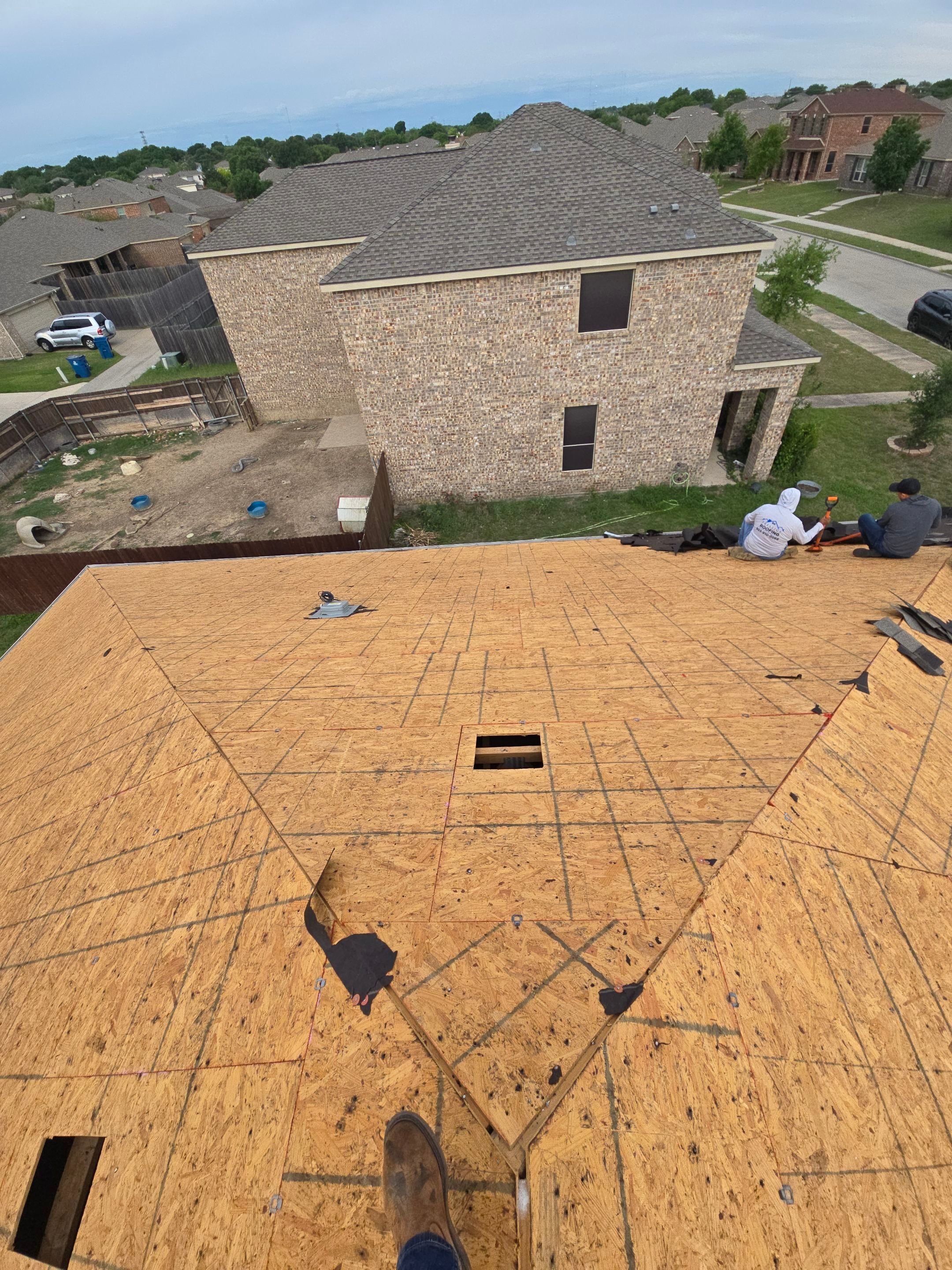 Residential Roofing Installation and Shingle Replacement in DeSoto, Texas by Berry Good Roofing