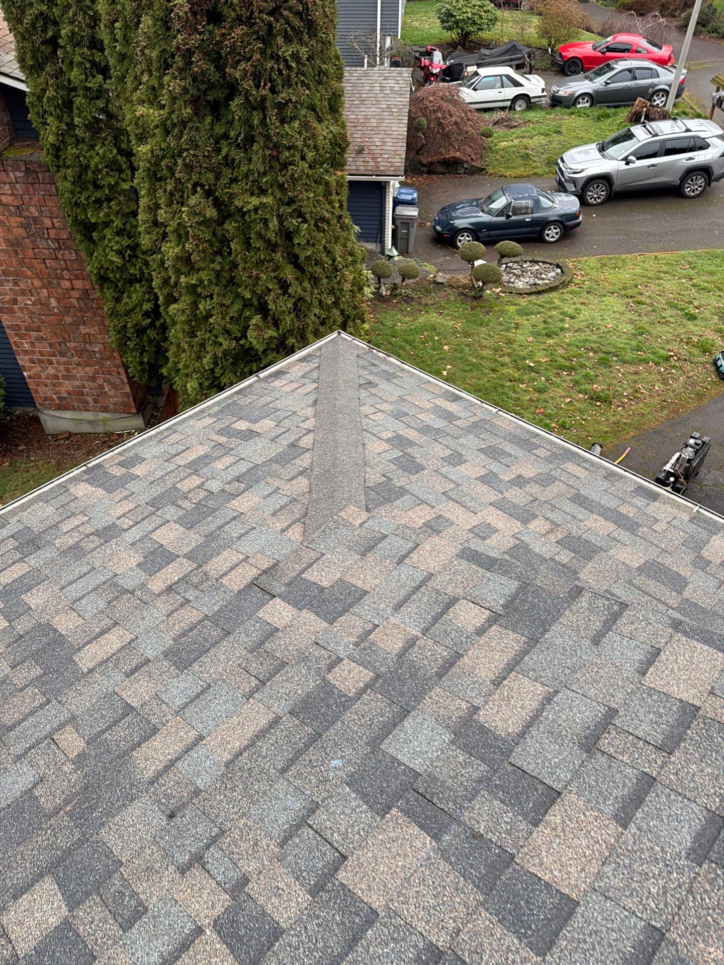 Residential Roofing Installation using GAF UHDZ Shingles by Roofing Formula LLC