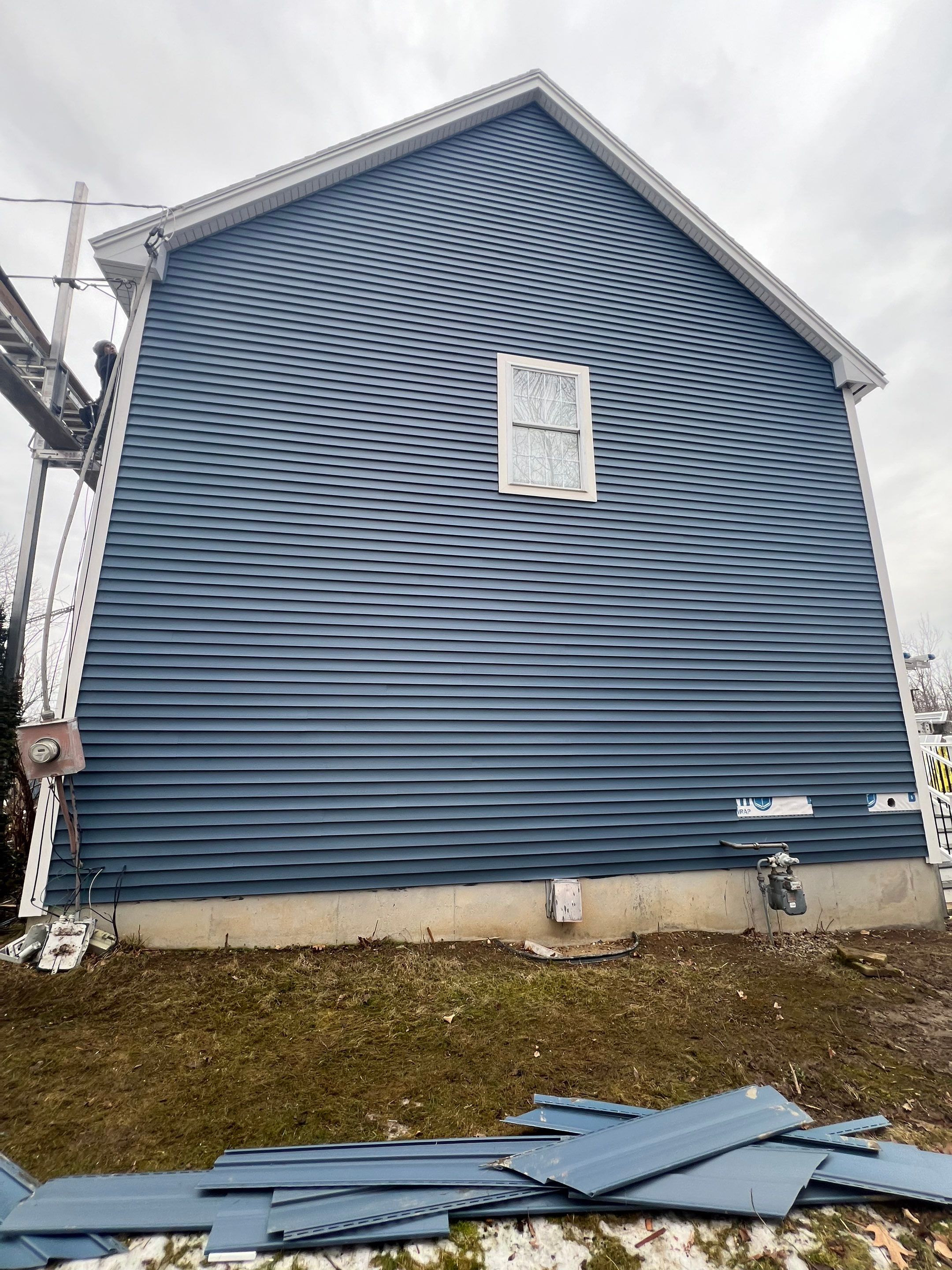 Exterior Transformation in Portsmouth New Hampshire by Tall pine roofing