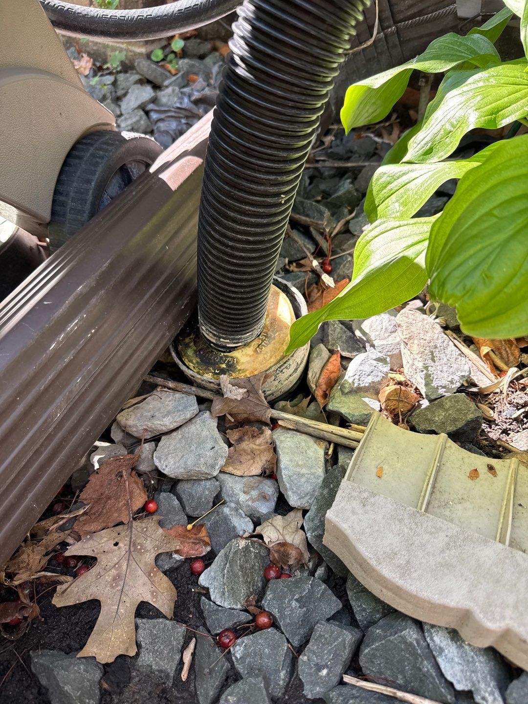 Buried Yard Drainage Installation in Plymouth, MN by Waterproofing Northeast