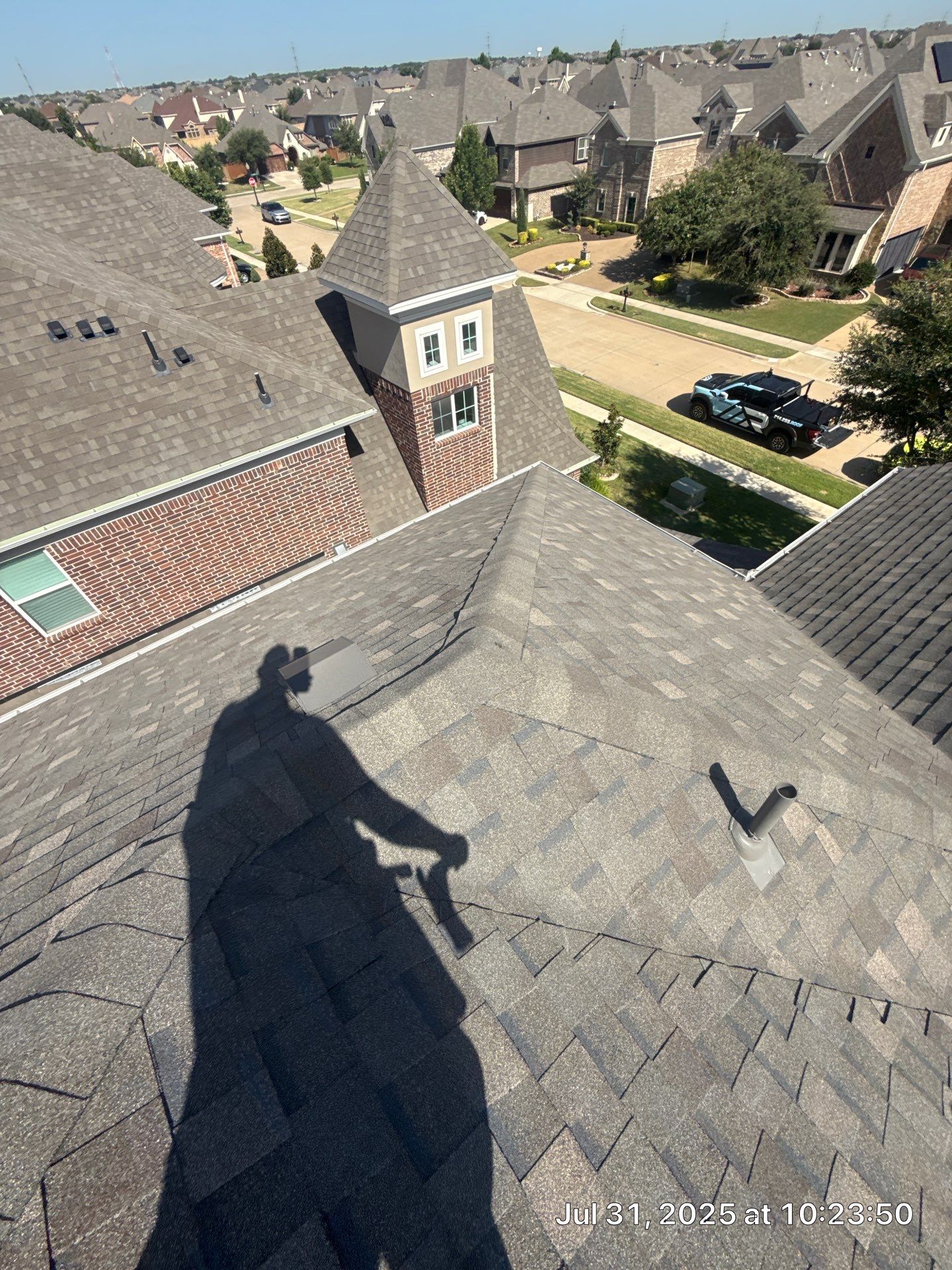 Residential Roof Replacement using ATLAS PROLAM WEATHER WOOD by Elite Roofing LLC