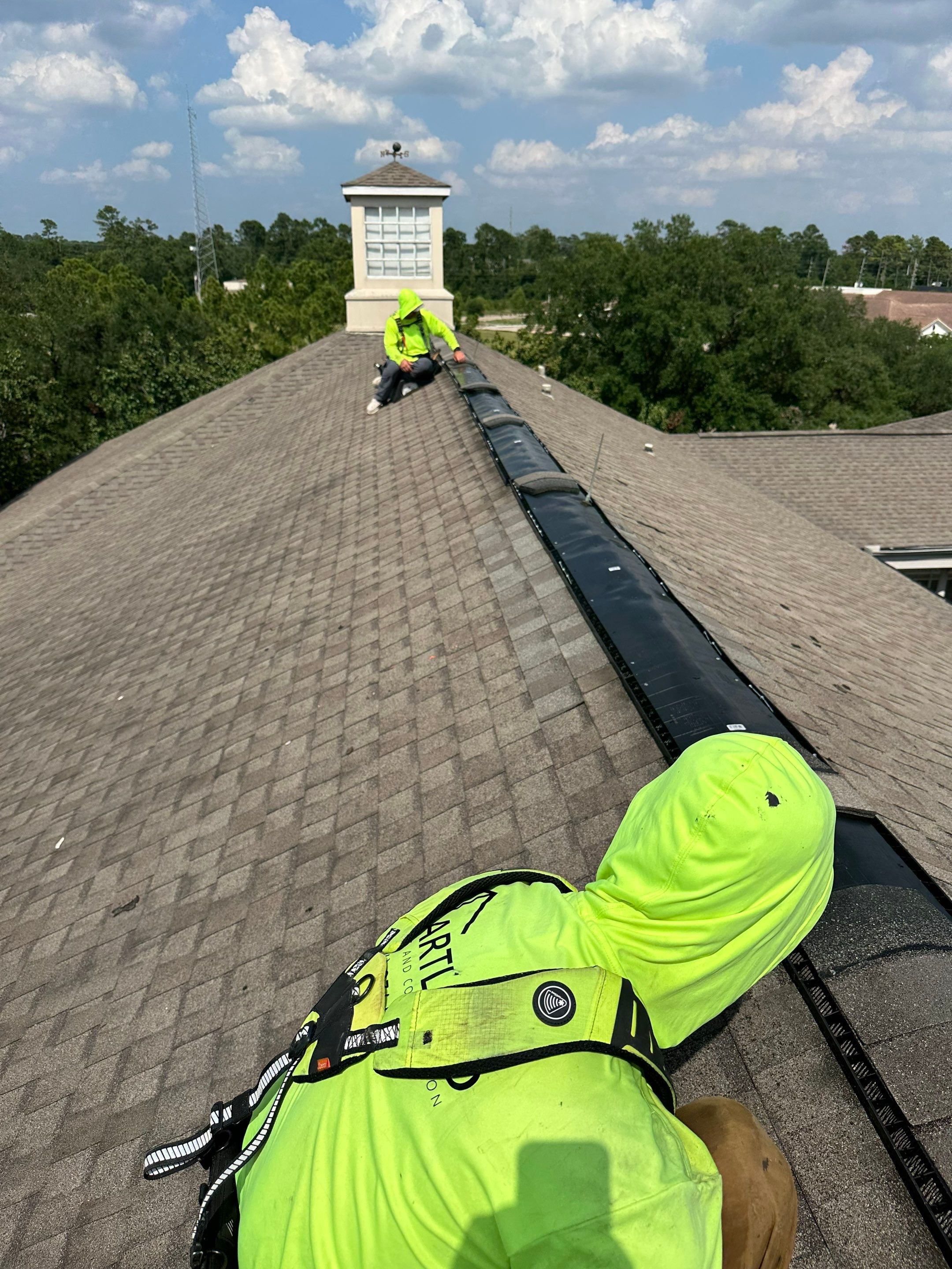 Project in Houston by Hartland Roofing & Construction