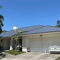 24ga 1" Nail-Strip Charcoal Gray  by Total Roofing System The Metal Roof Experts