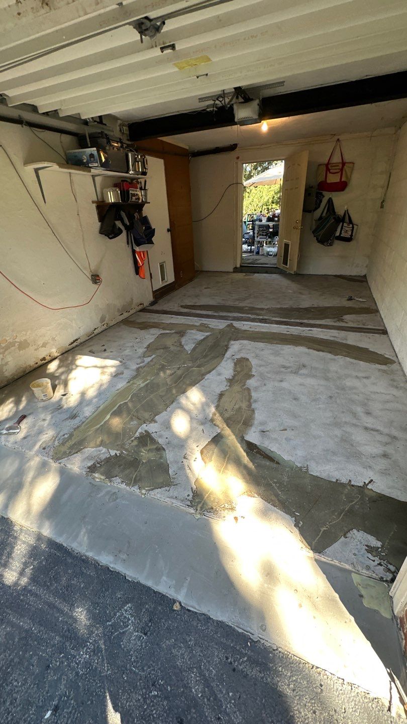 Garage + Steps + structural Repair Project in Pittsburgh by Floors in a Day, Inc