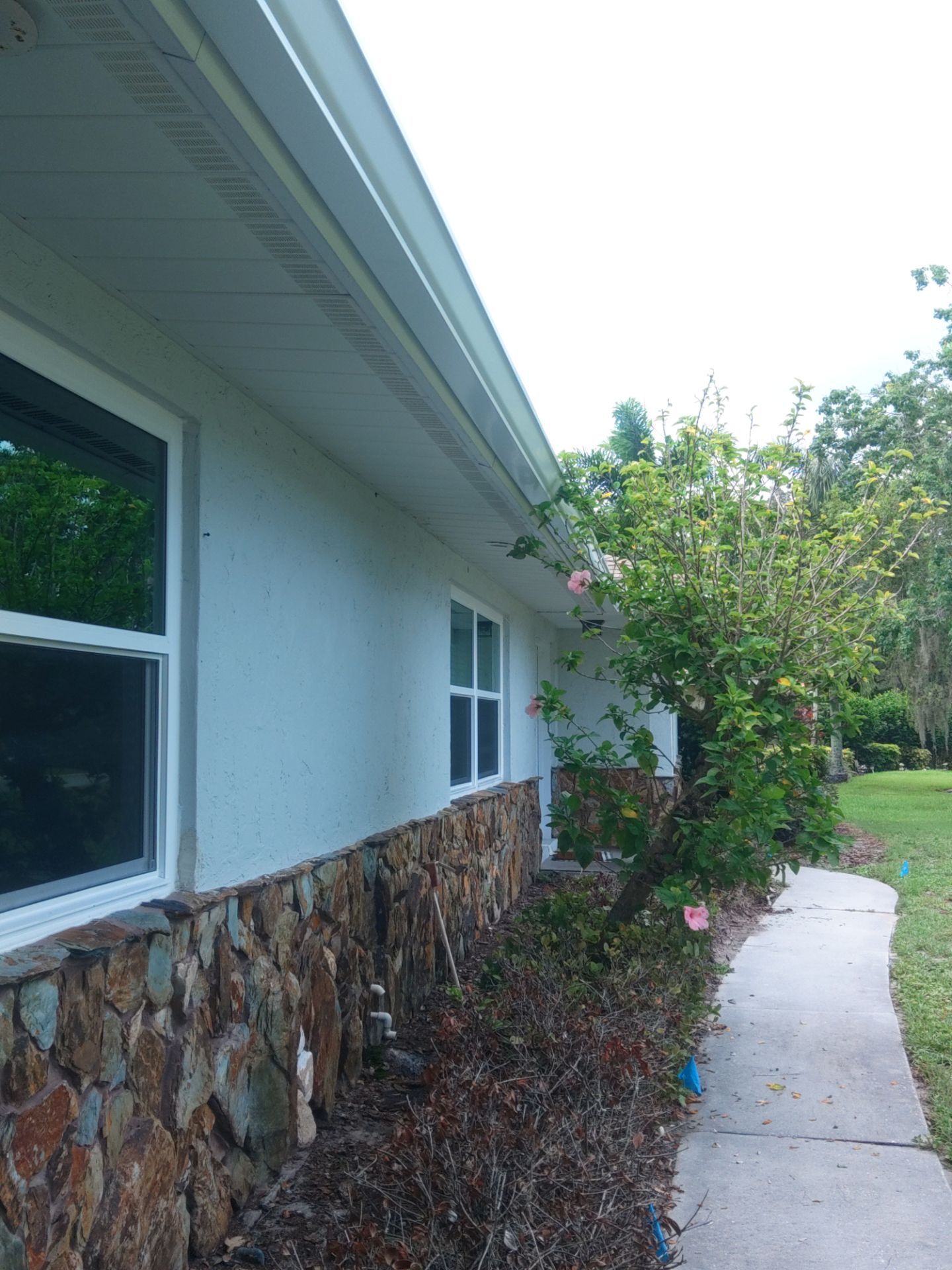 Leaf Guard System Installation in Sarasota FL by Gutter Professors