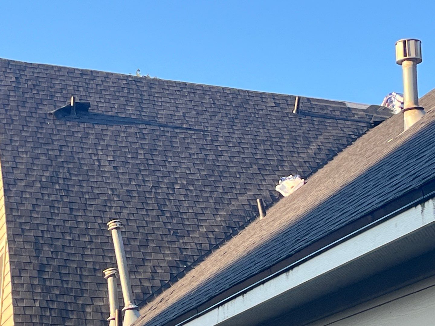 Residential Roof Replacement using GAF HDZ - Charcoal shingles by Elite Roofing LLC