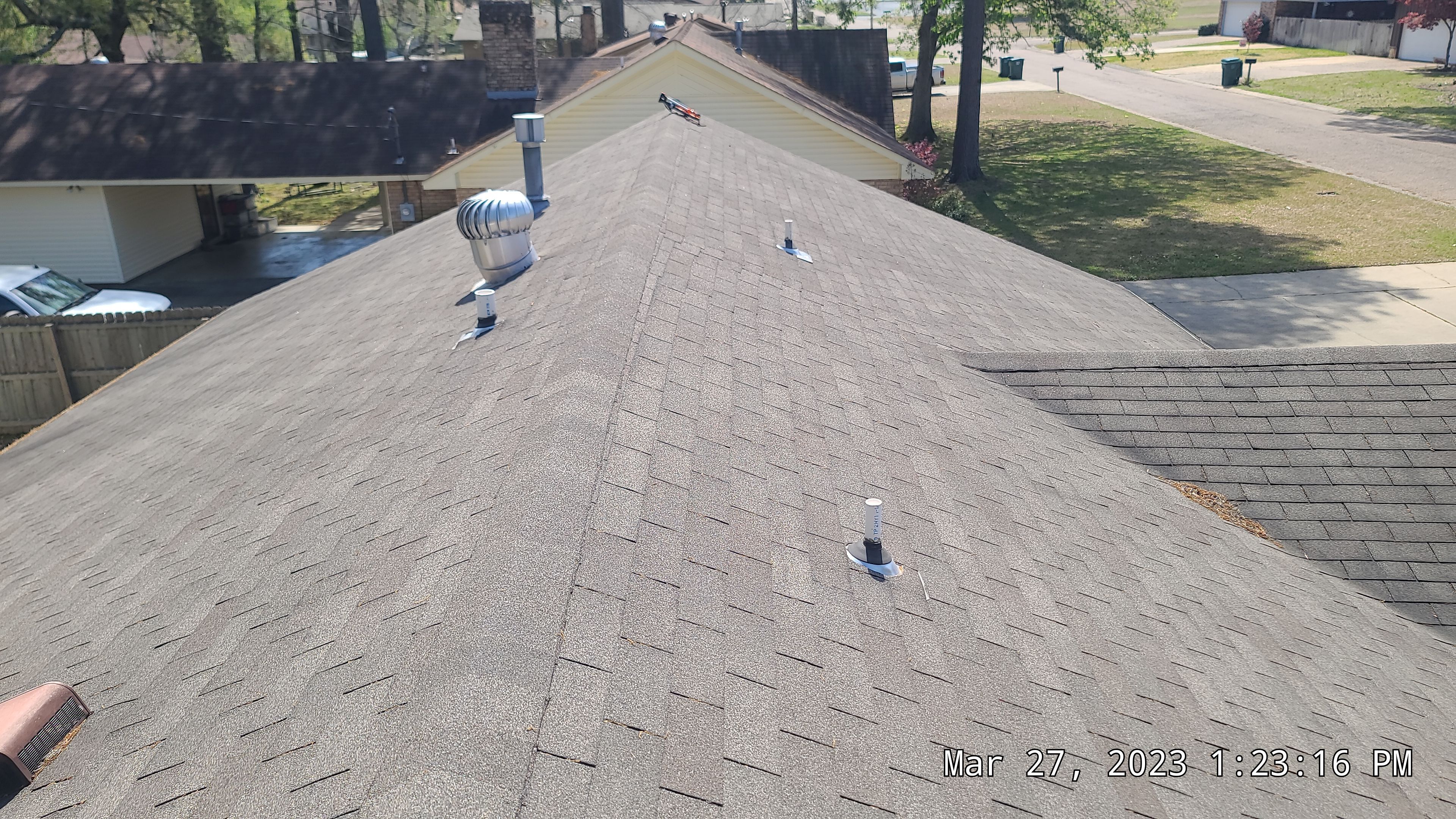 Residential Shingle Reroof using Malarkey Vista by Hostetler Roofing