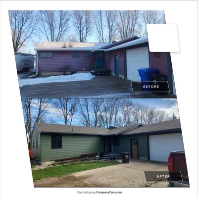 Exterior remodel in Clark