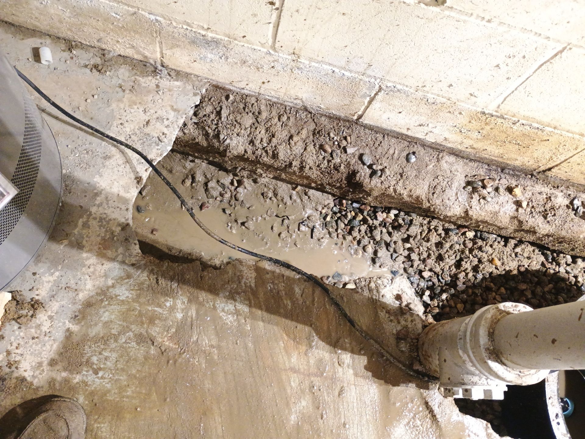 Drain Tile & Sump Pump for Kassie's Rental Property by Waterproofing Northeast
