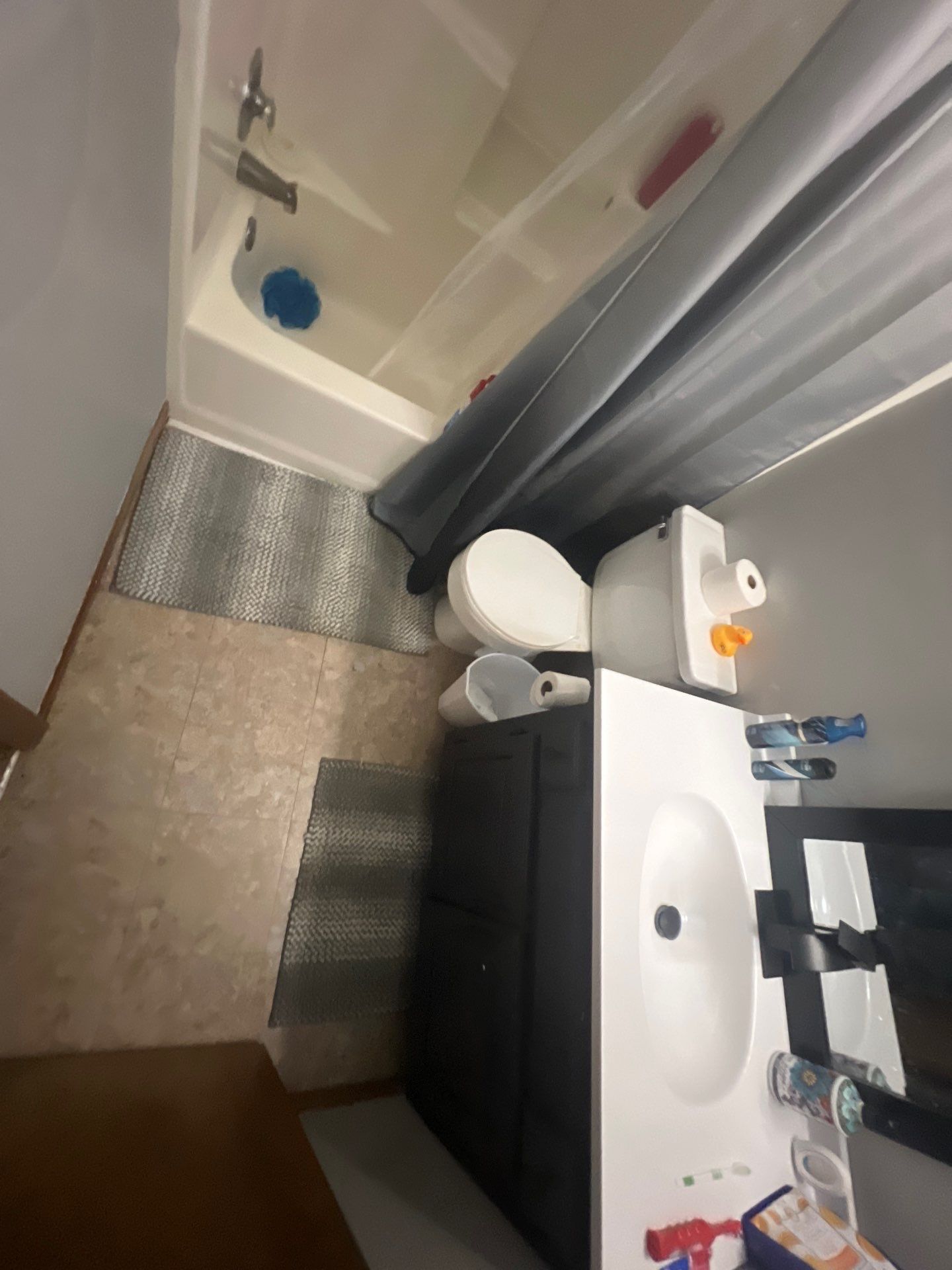 New bathtub and flooring by The Shower Company