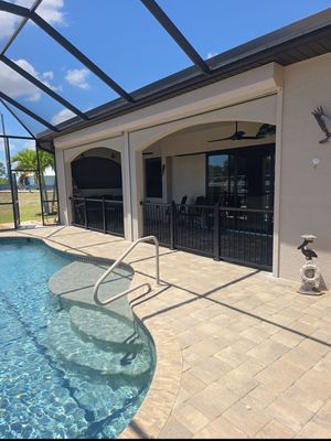 Commercial Aluminum Fence and Rail in Port Charlotte