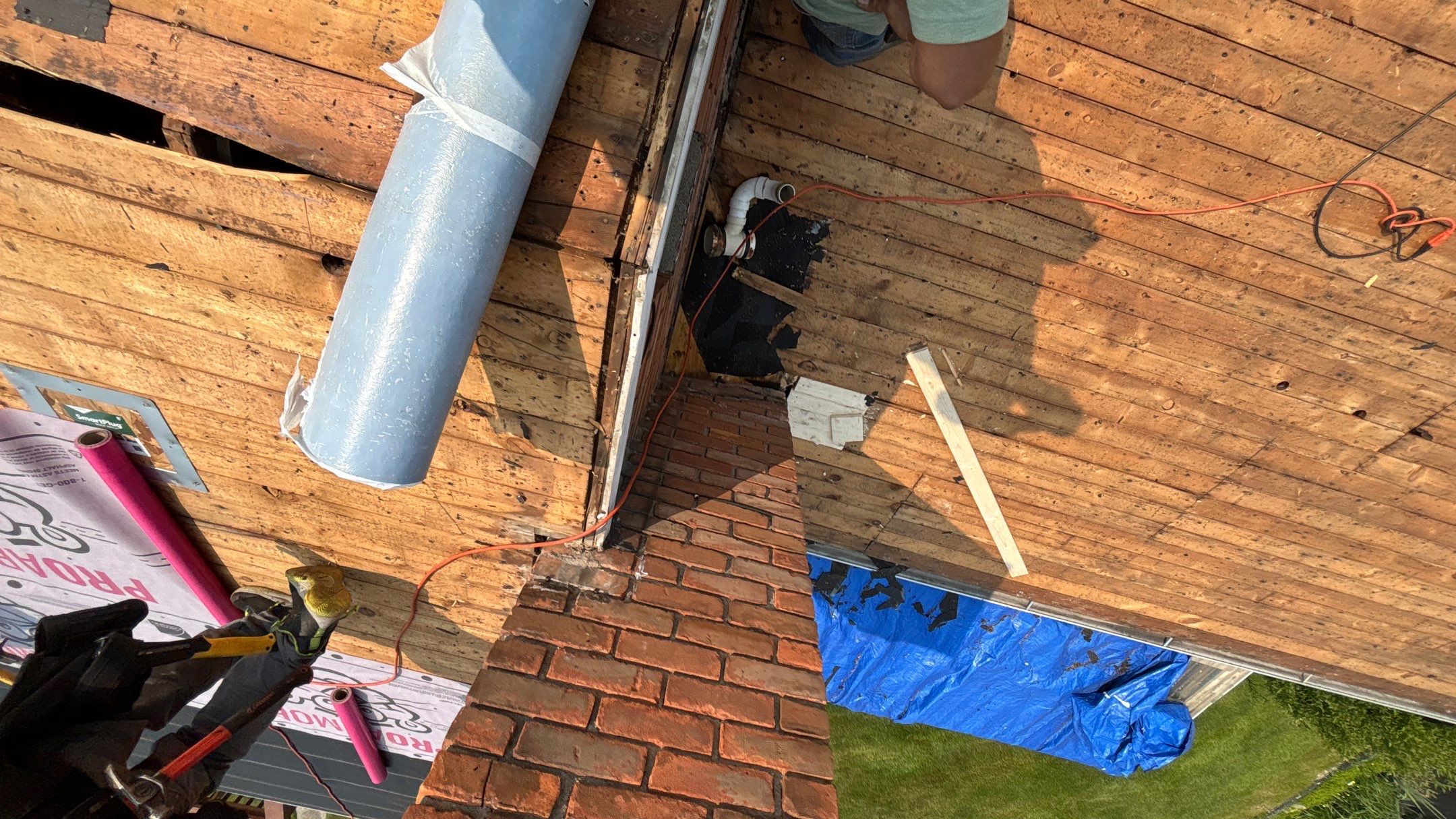 Roof Replacement using Owens Corning Desert Rose by 180 Contractors