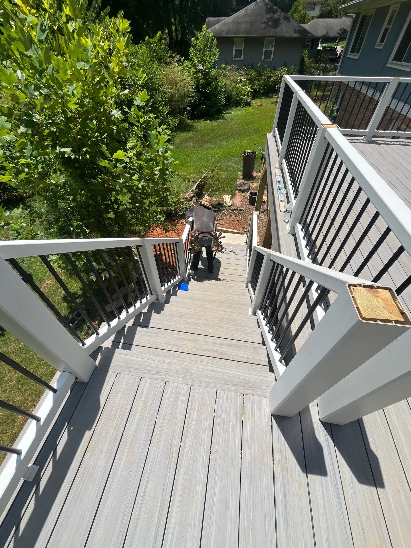 Deck Installation using Deckorators Summit Series Decking in Tucker, GA by Nelson Exteriors