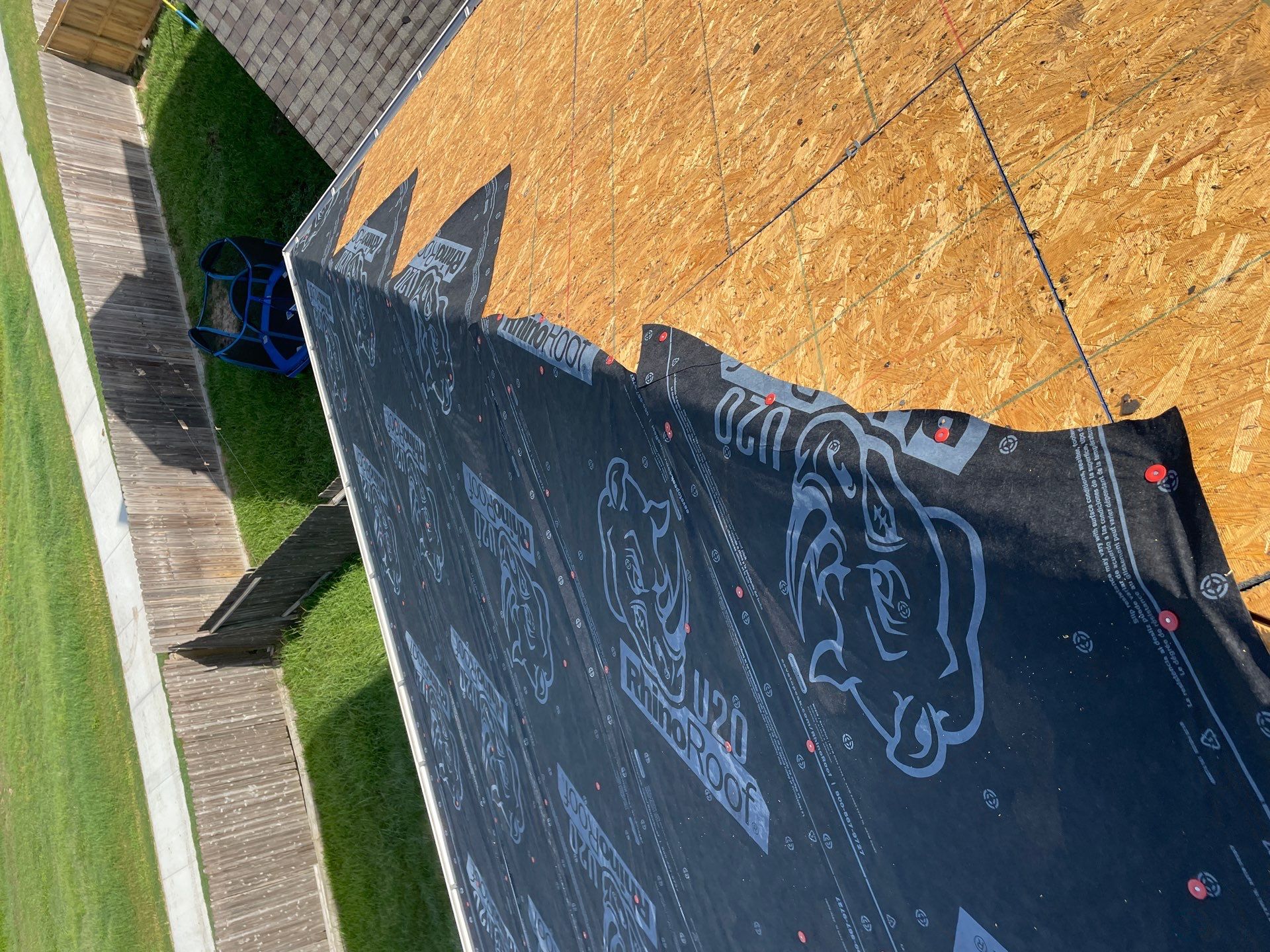 Residential Roofing Installation using Owen's Corning Duration (Lifetime) Shingles by Roof Repair Company