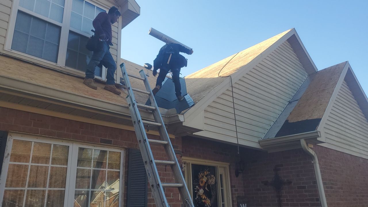 Residential Roofing Installation using Owens Corning by Inspector Roofing and Restoration