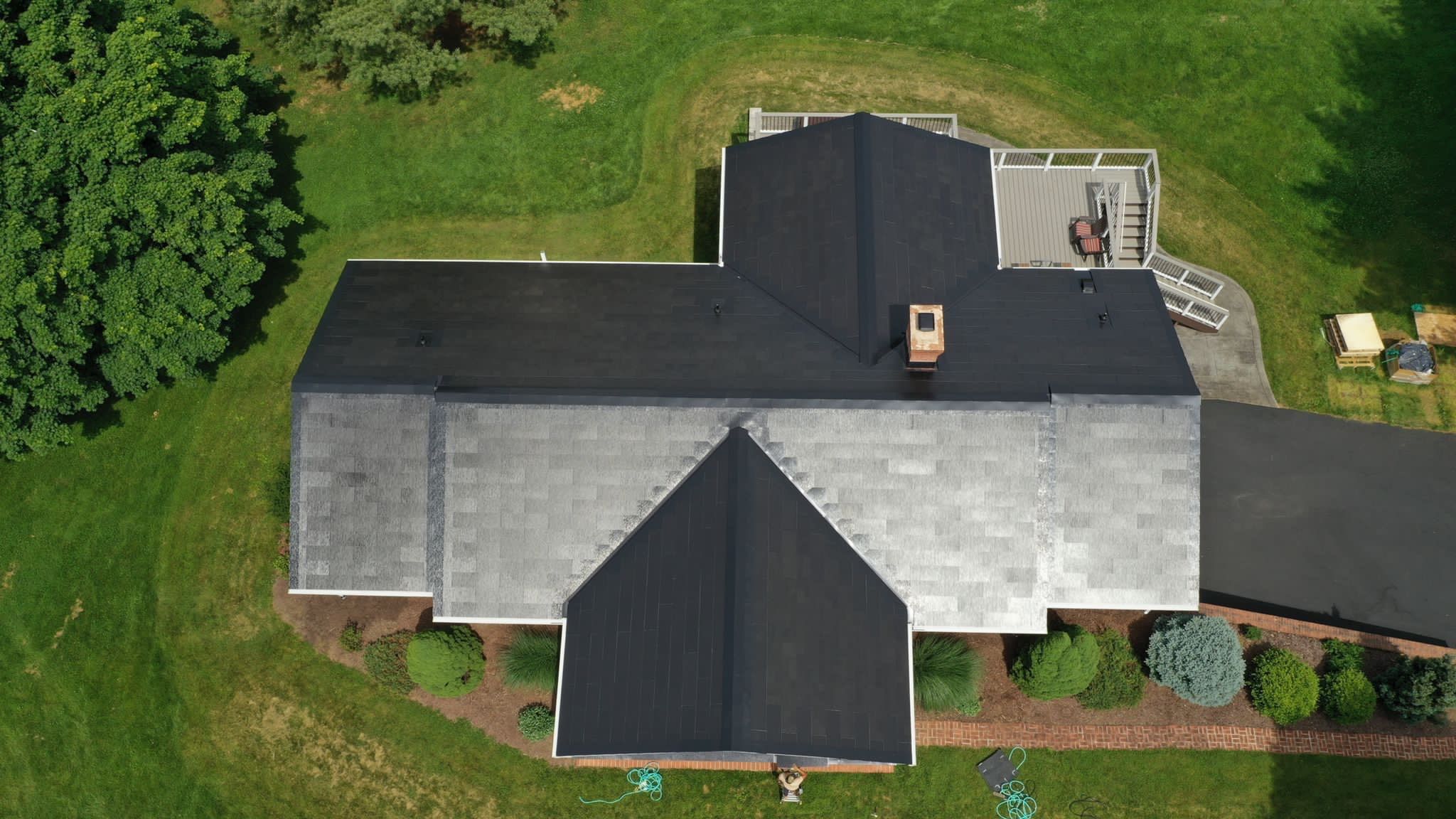 Tesla Solar Roof Installation by American Home Contractors