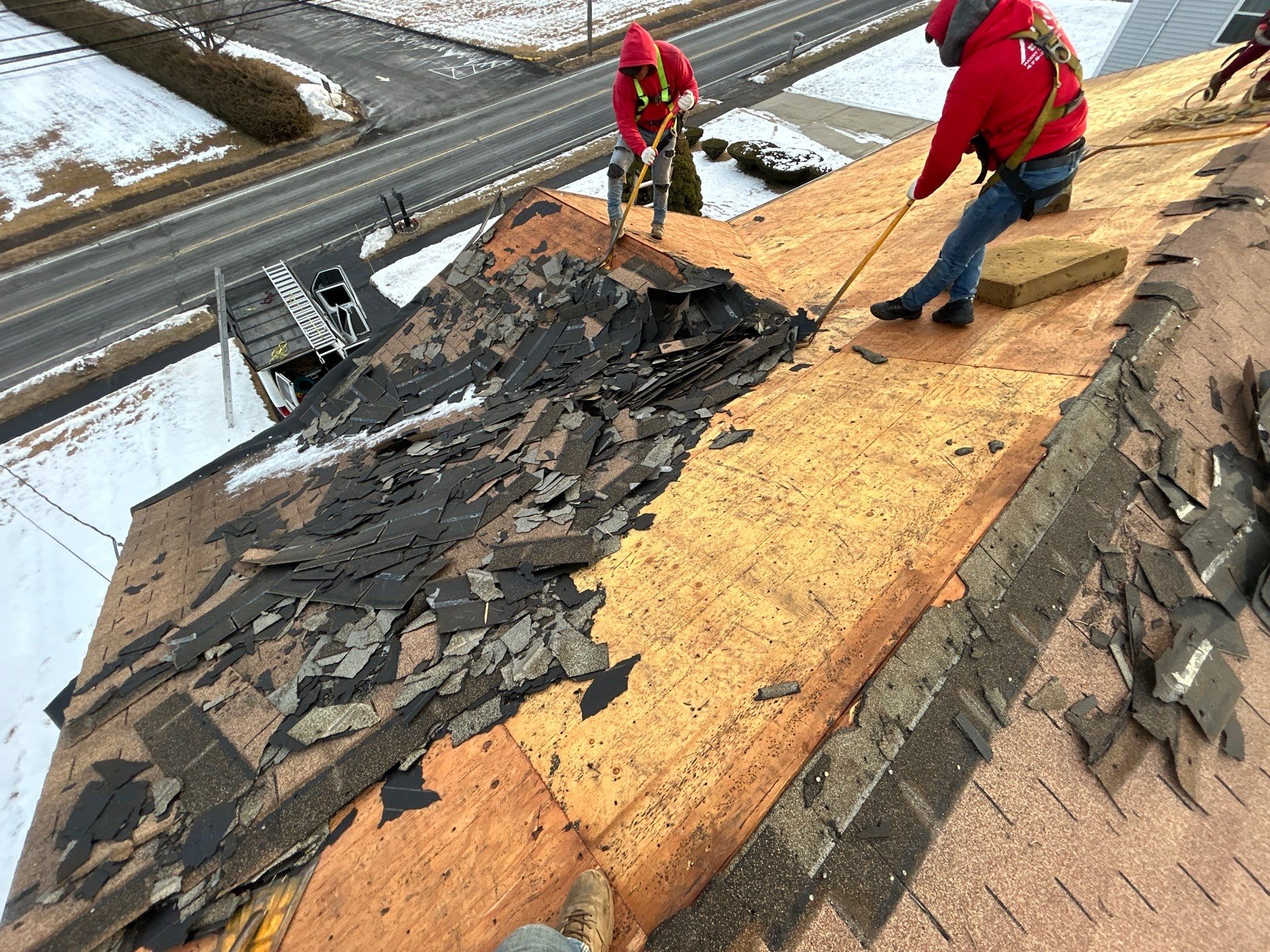 Residential Roofing Repair using GAF by Manny Construction LLC