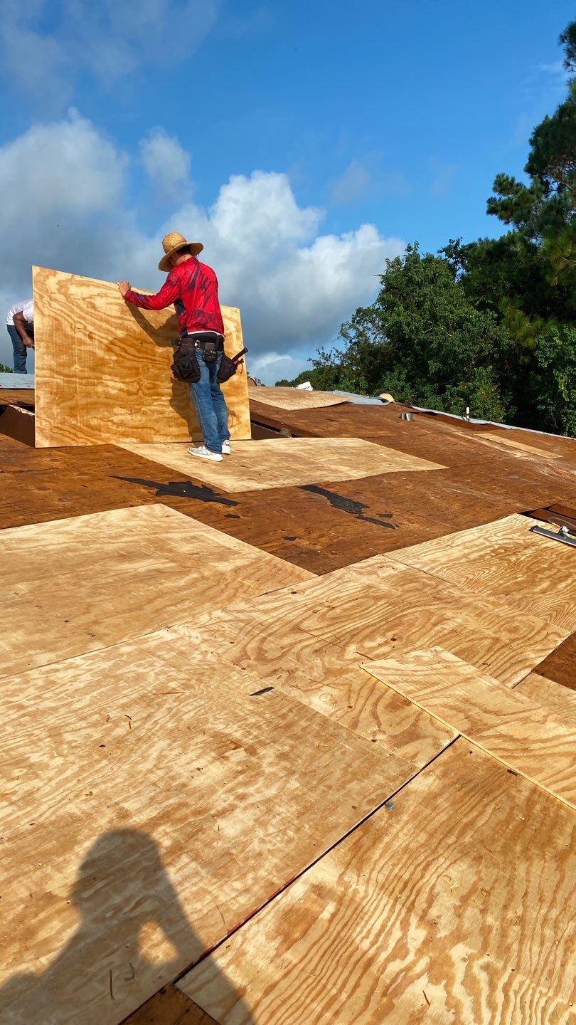 Commercial Roofing Installation using Roof Replacement by American Roofing & Construction LLC