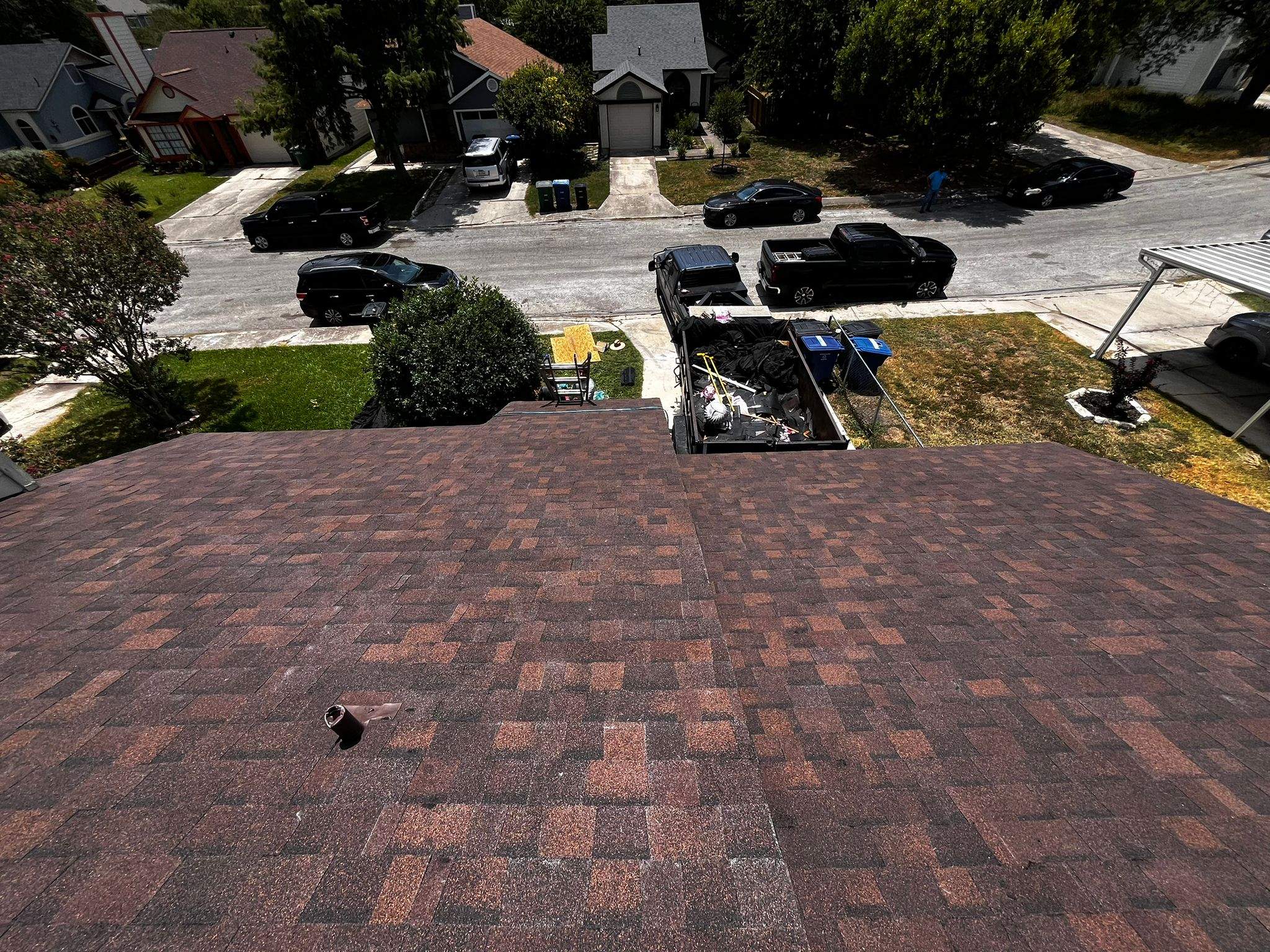 Roof Replacement and Gutter Install - 78244 by bh roofing