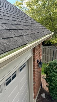 Turtle Shell gutter protection installation in Naperville, IL 60540, photograph 7