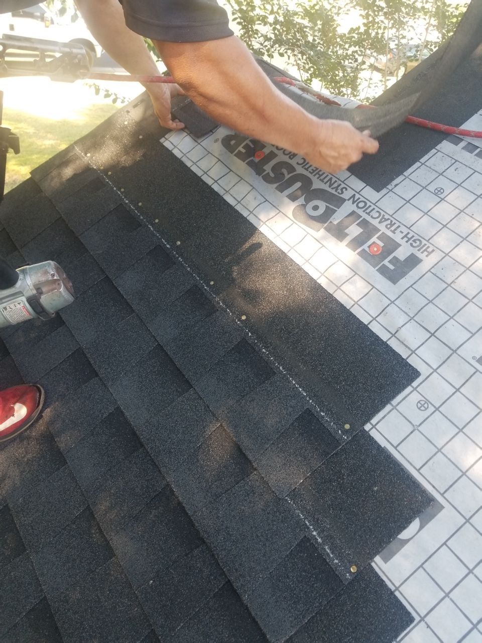 Residential Roofing Installation using Roof Replacement by American Roofing & Construction LLC