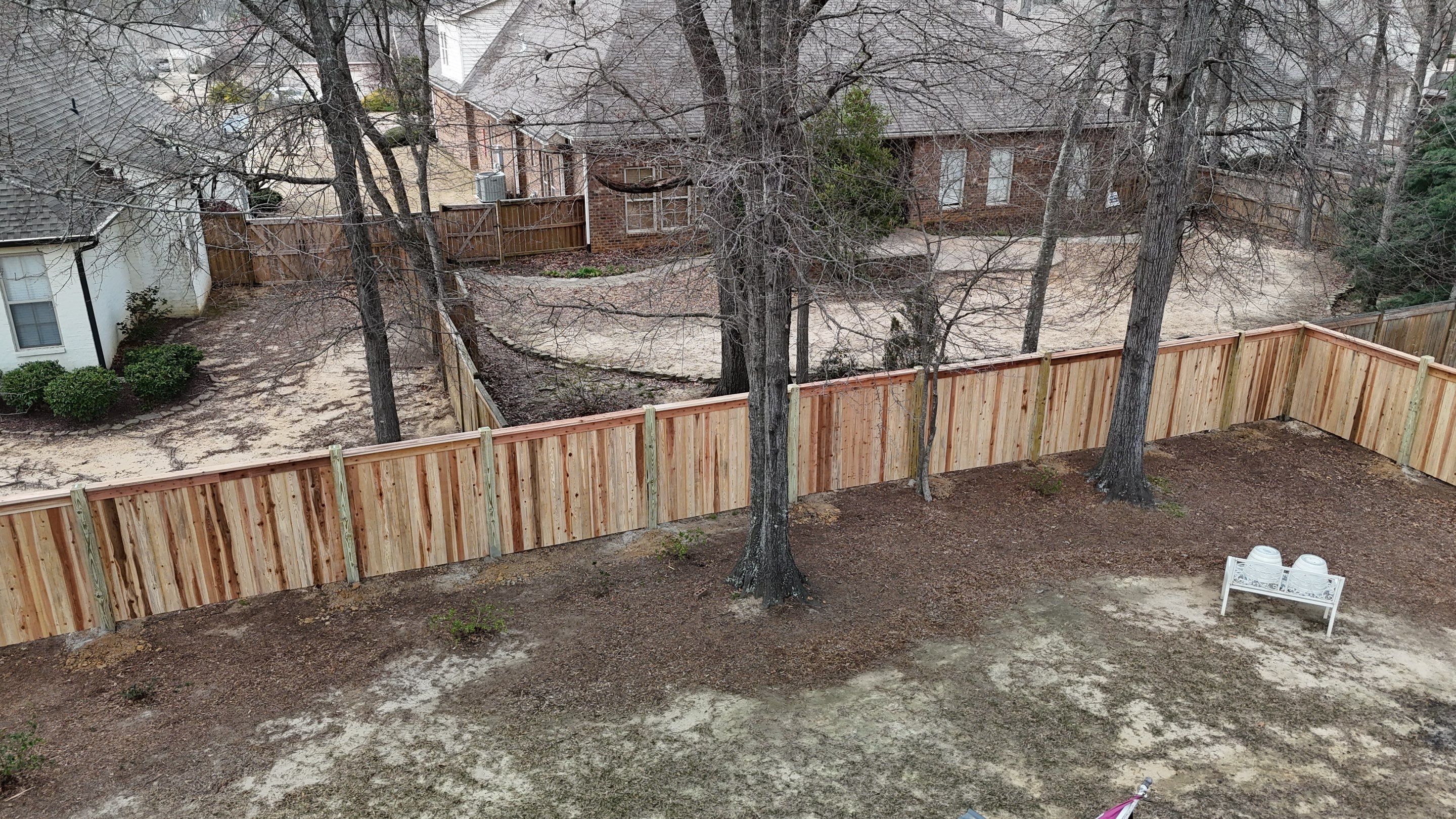 6' Cedar Good Neighbor 6x6  by Roberson Construction LLC