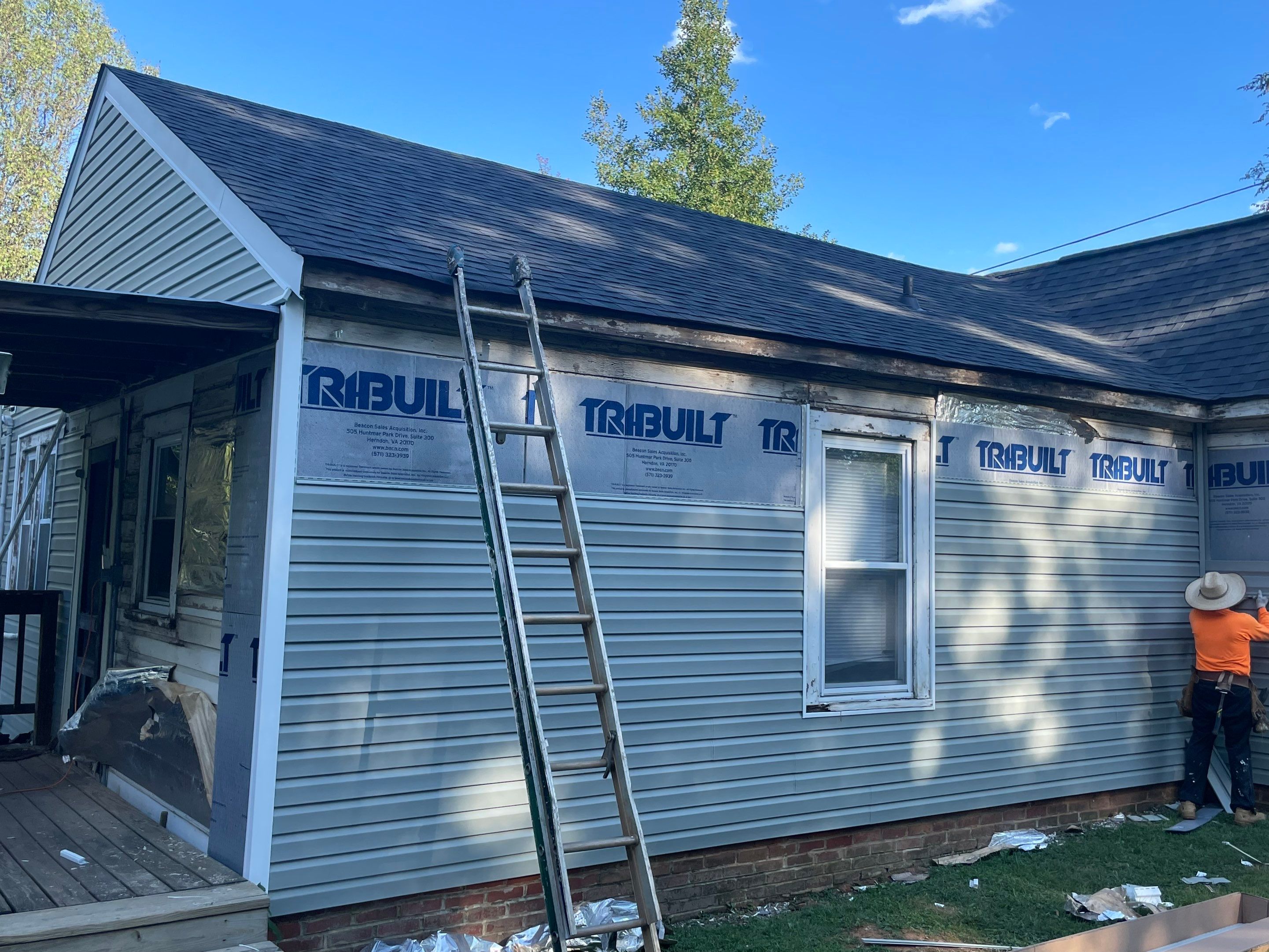 Residential Remodel Roofing, Siding and Gutters by Here4You Restoration 