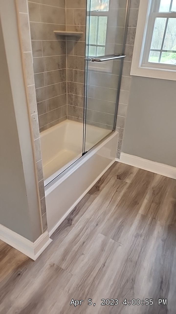 Tub Upgrade w new Flooring by BathPlanet SW Virginia