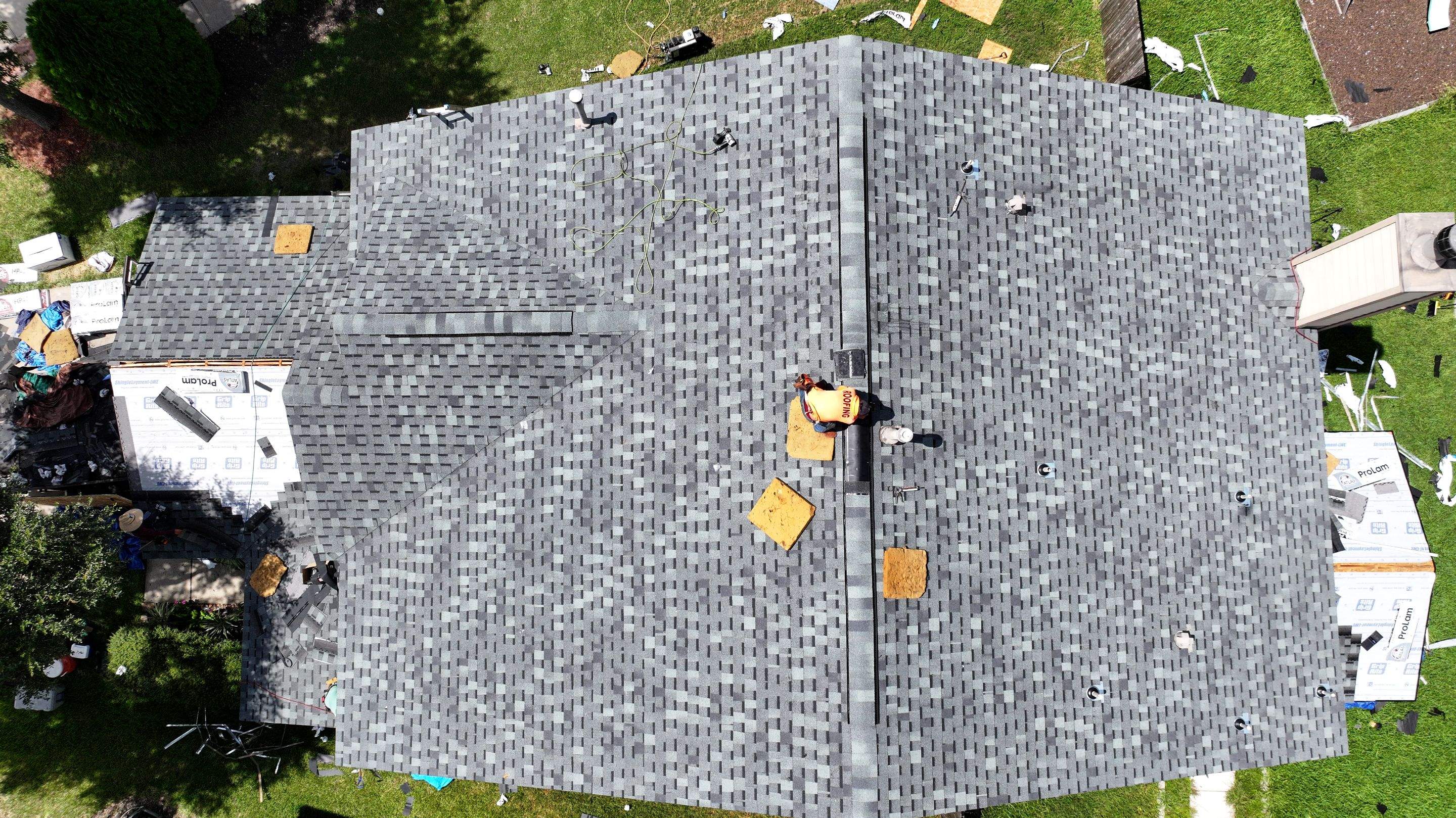 Complete Roof Replacement with Drone Documentation — Cypress, TX by PL Roofing & SB Roofing, LLC.