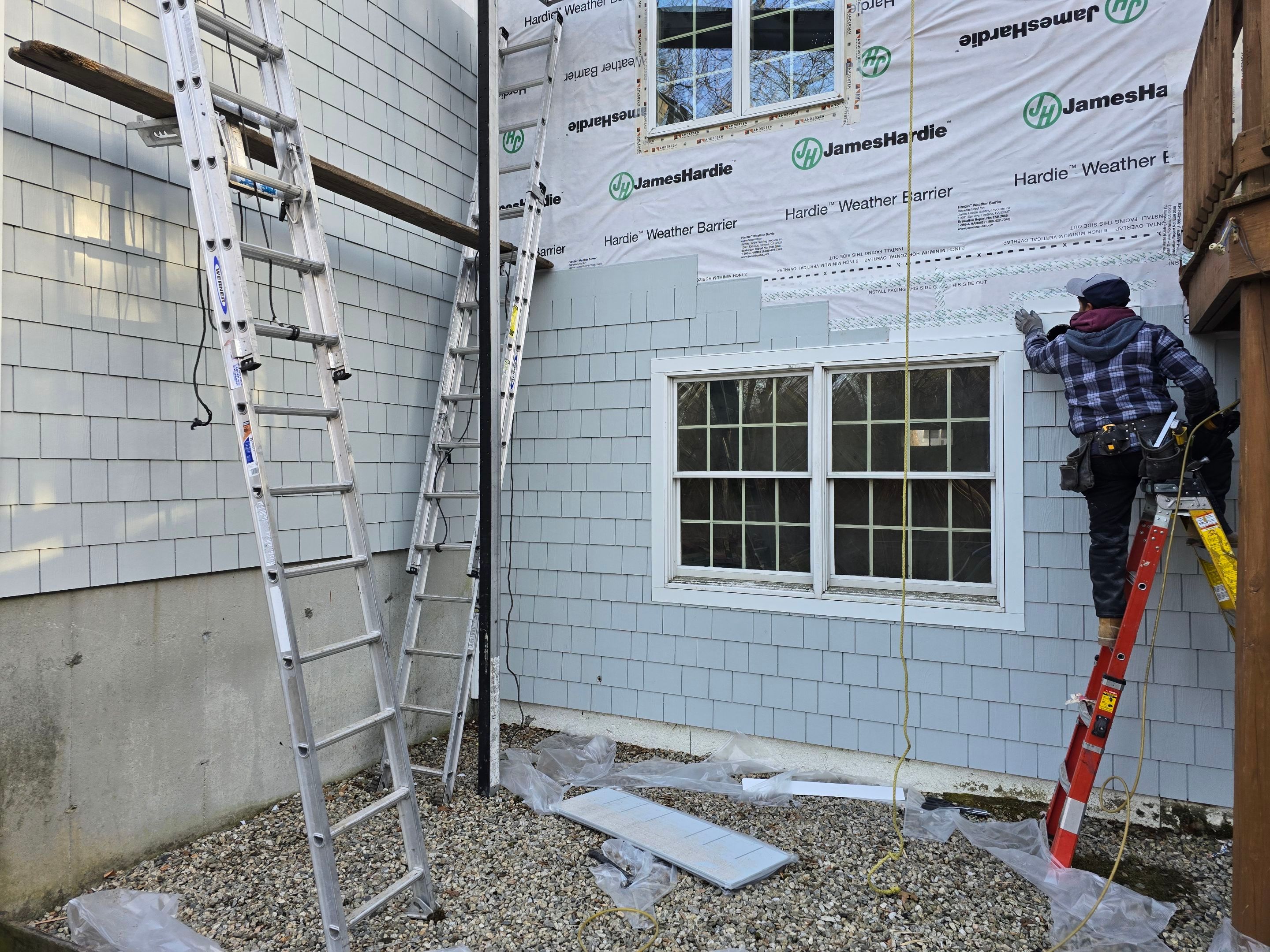 Siding and roof replacement in Framingham, Ma by UBrothers Construction
