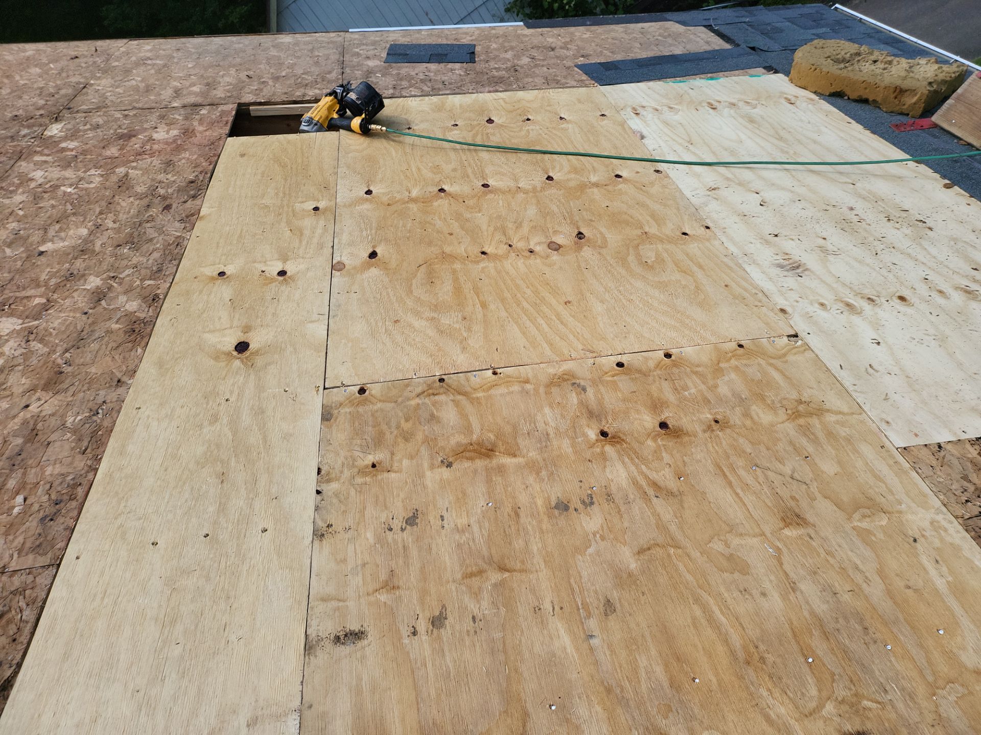 Residential Roofing Installation using Owens Corning TruDefinition Duration - Estate Gray by A Plus Exterior