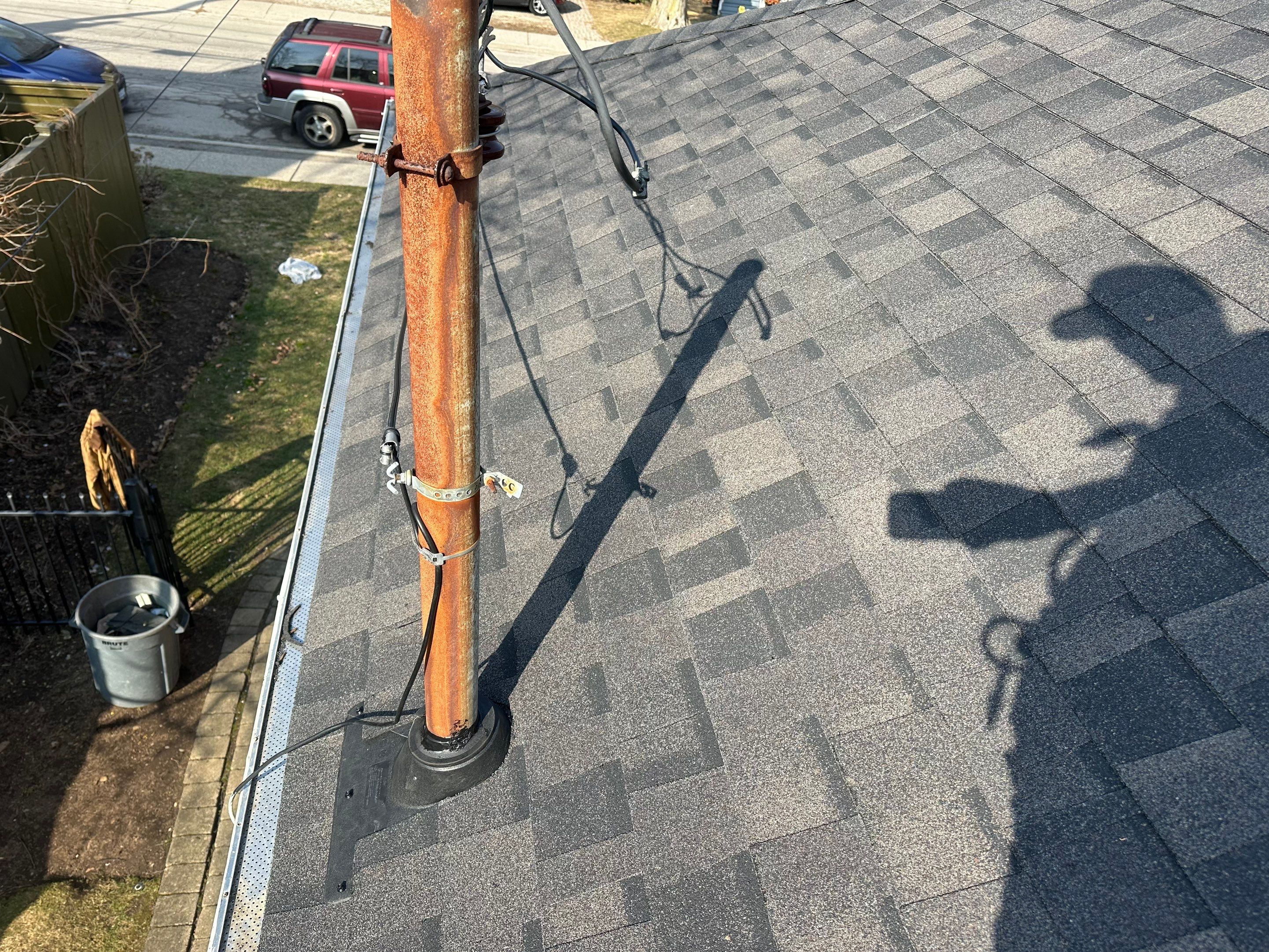 Project in Hamilton by The Roofing Crew