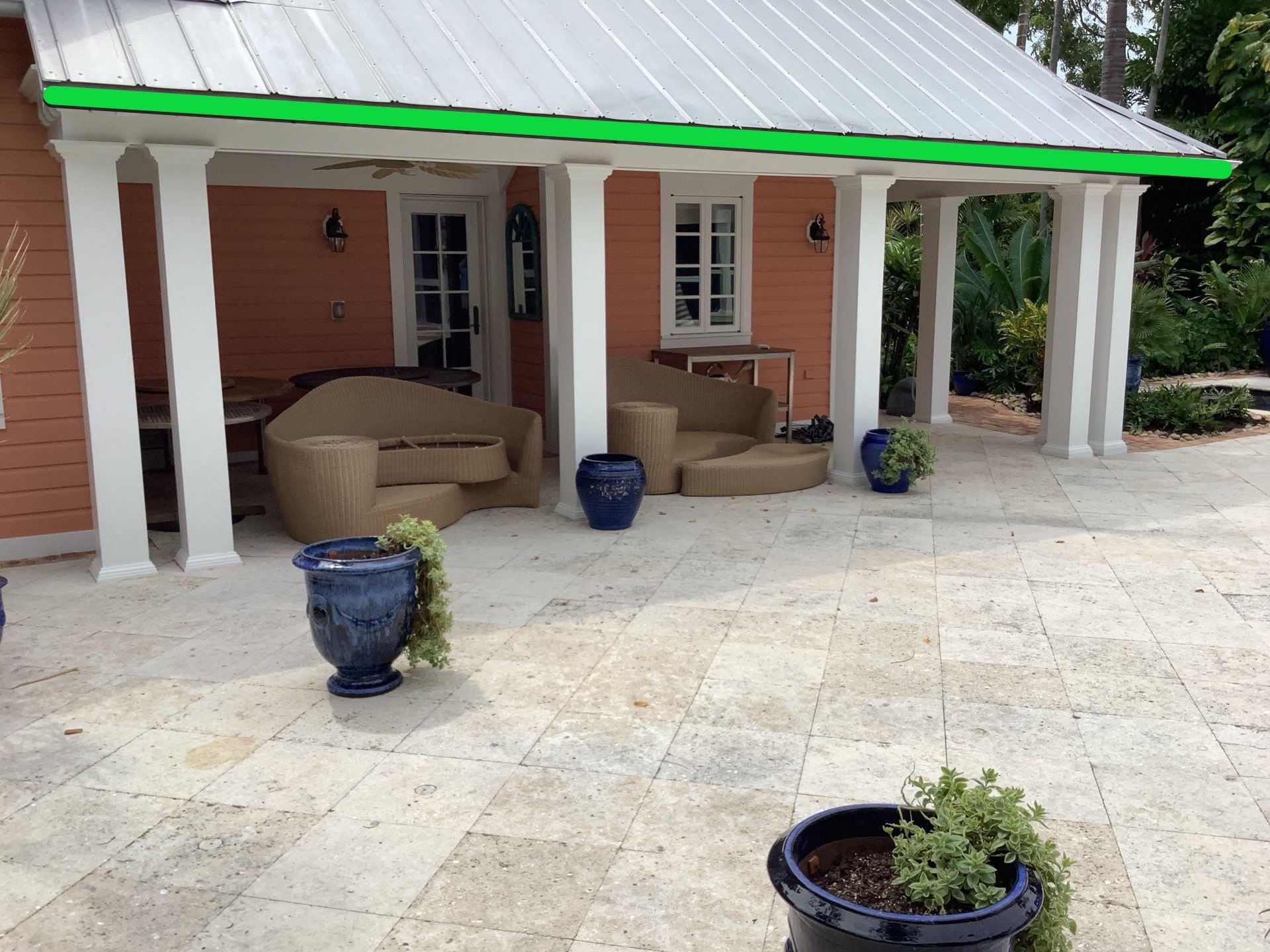 Half-Round Gutters Installation in Boca Grande FL by Gutter Professors