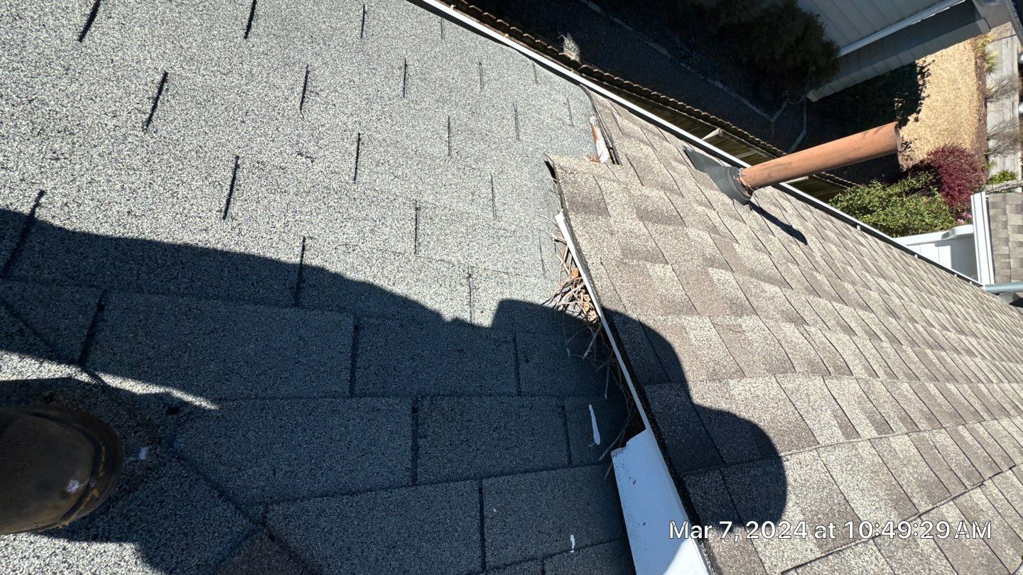 partial replacement w/ matching shingle by Nailed It Roofing & Remodeling LLC