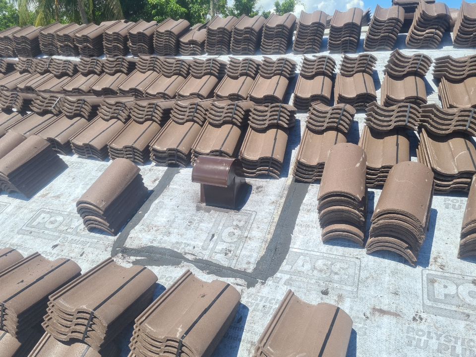 Residential Roofing Installation using Eagle Roofing Tile by BLUES BROTHERS ROOFING
