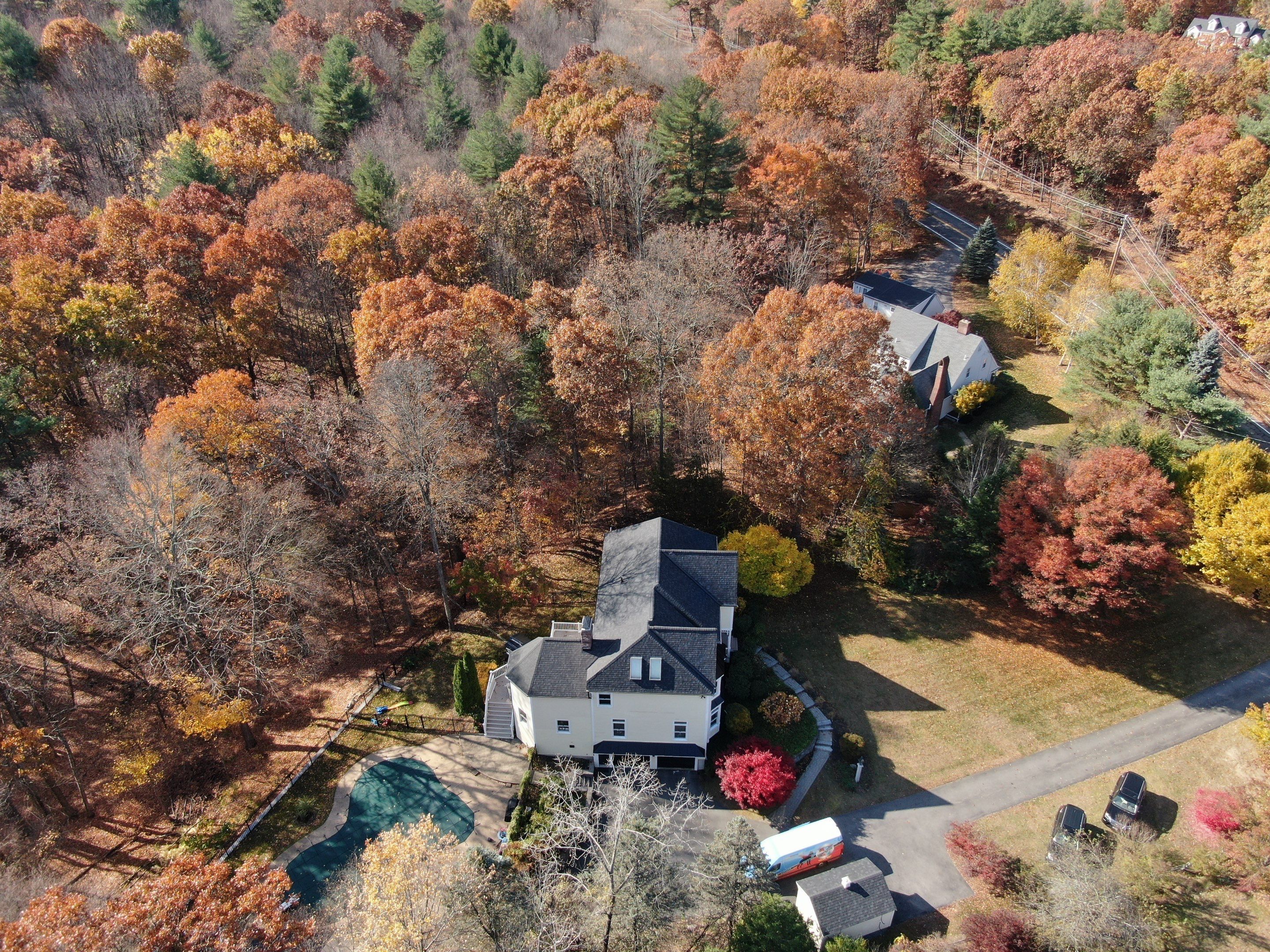New Roof, Skylights, and Metal Accent Roof Installation in Groton by Mighty Dog Roofing of Greater Middlesex County
