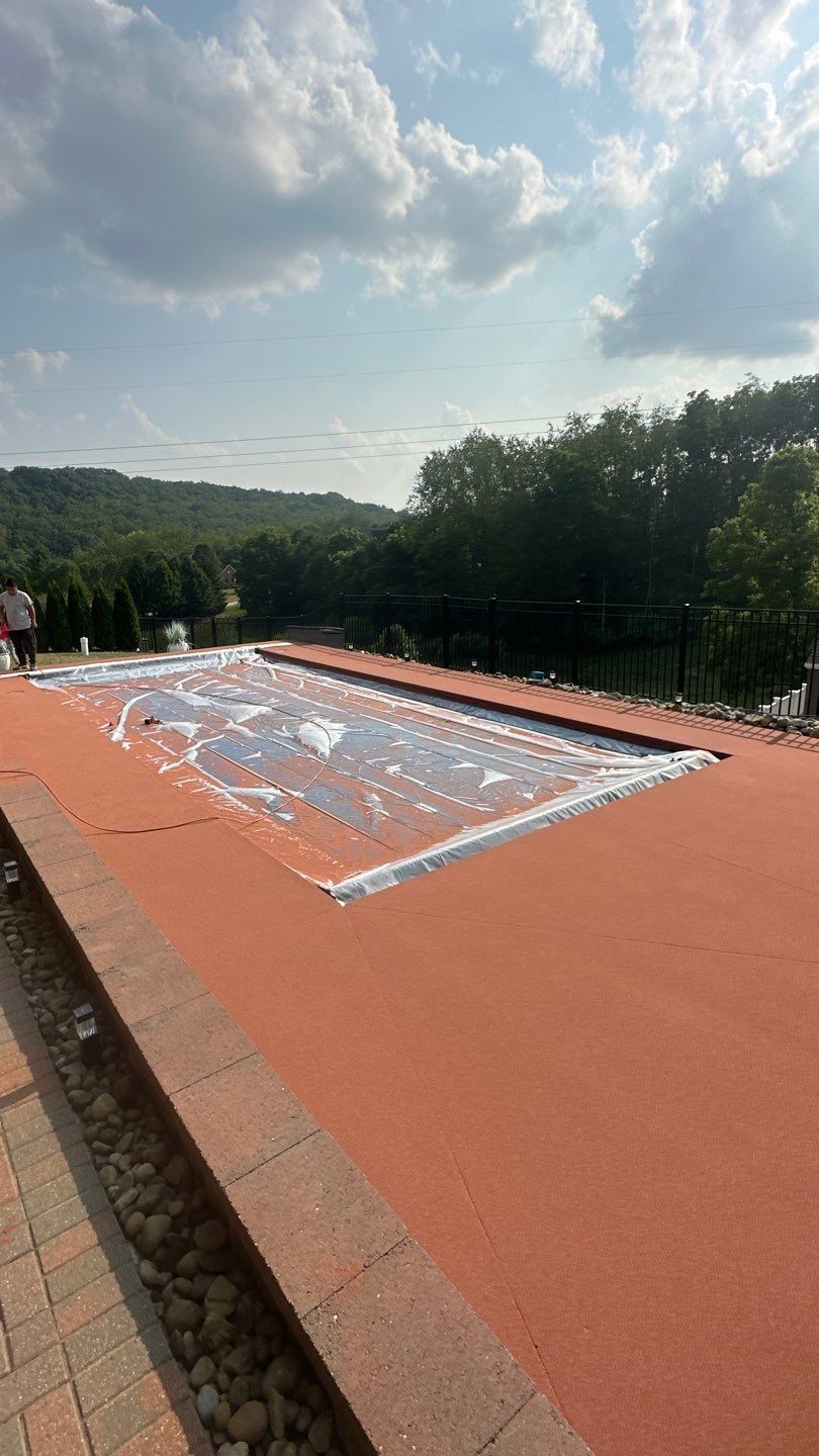 Pool Deck Project in Venetia by Floors in a Day, Inc