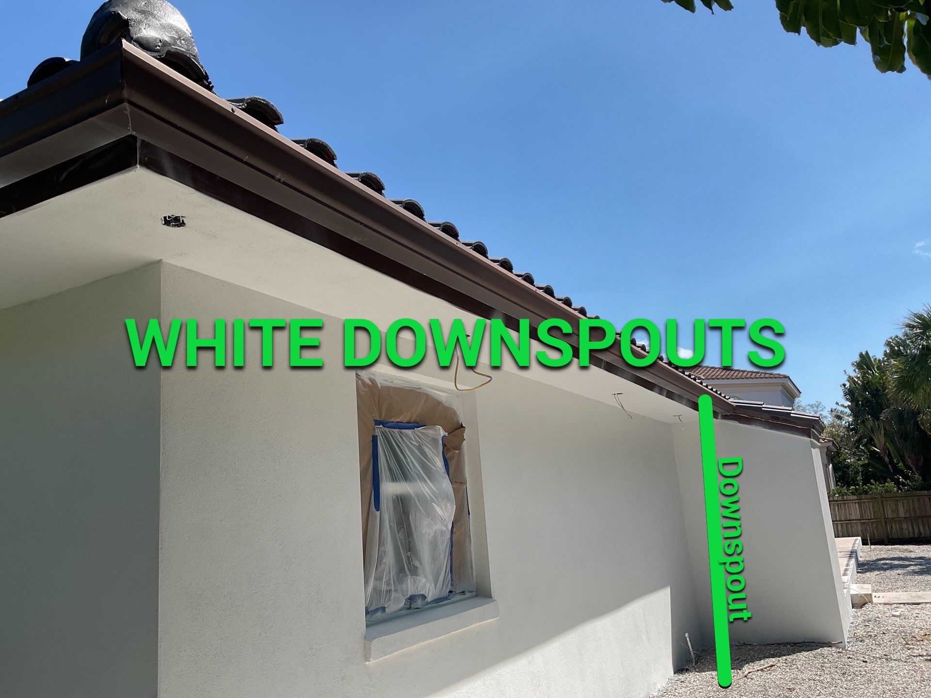 6 Inch Seamless Gutters using bronze gutters in Sarasota FL by Gutter Professors