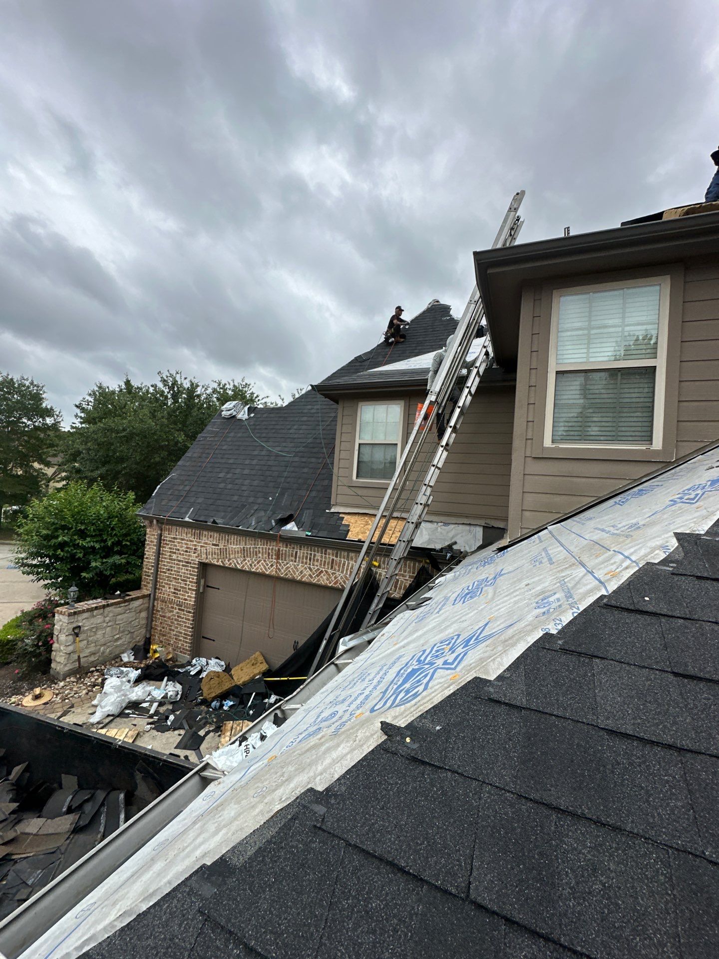 Project in Spring by Motion Roofing