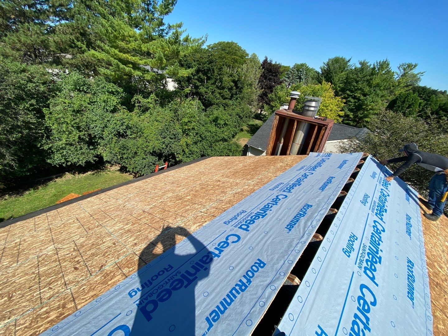 Roof Replacement using CertainTeed Landmark by 180 Contractors