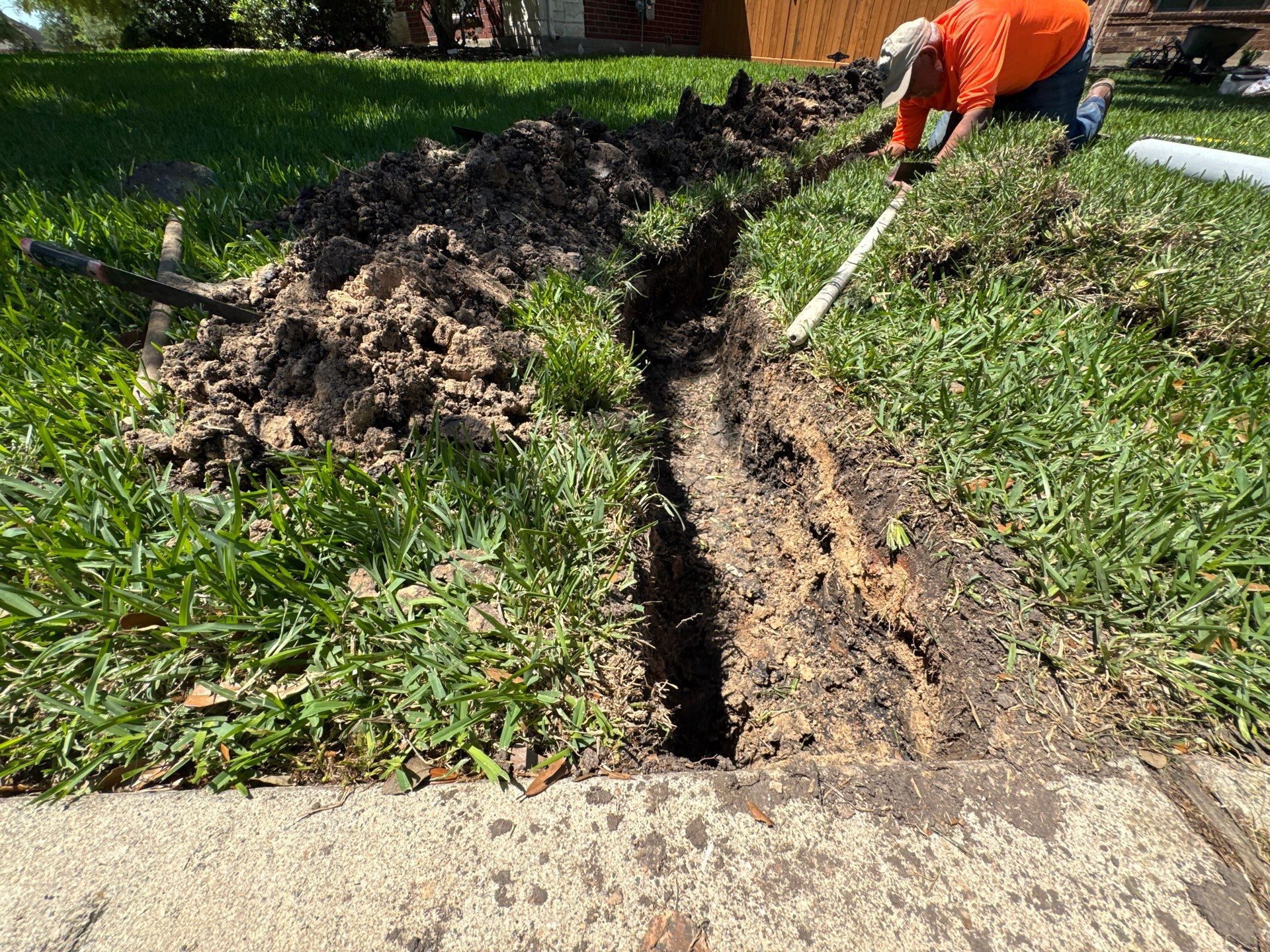 🌧️ Mrs.Scott – Yard Protection & Water Management Upgrade by Texas Urban Elements