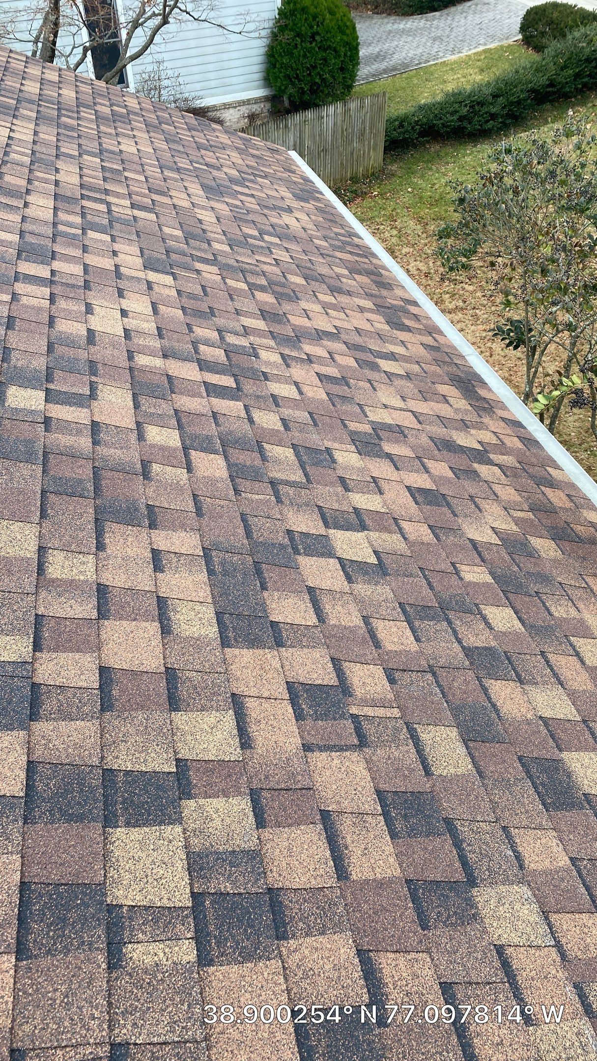 Arlington: CertainTeed Landmark Pro Designer Shingles in Max Def Burnt Sienna by RM Banning, Inc.