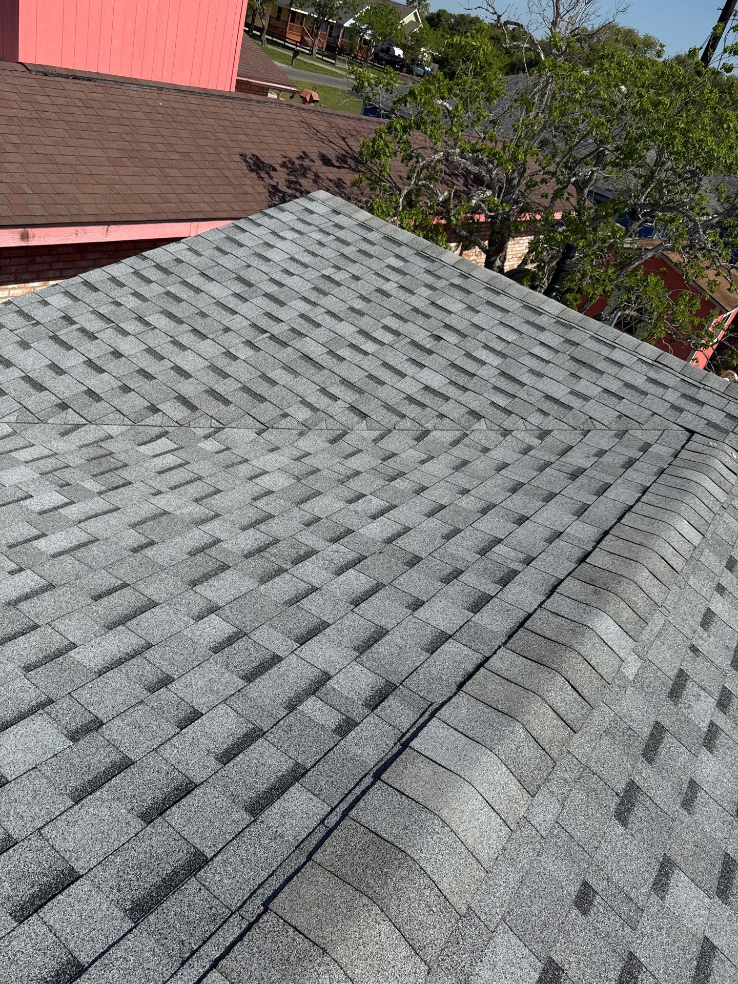 Perfectly Pink in Rockport Texas by Bayfront Roofing and Construction
