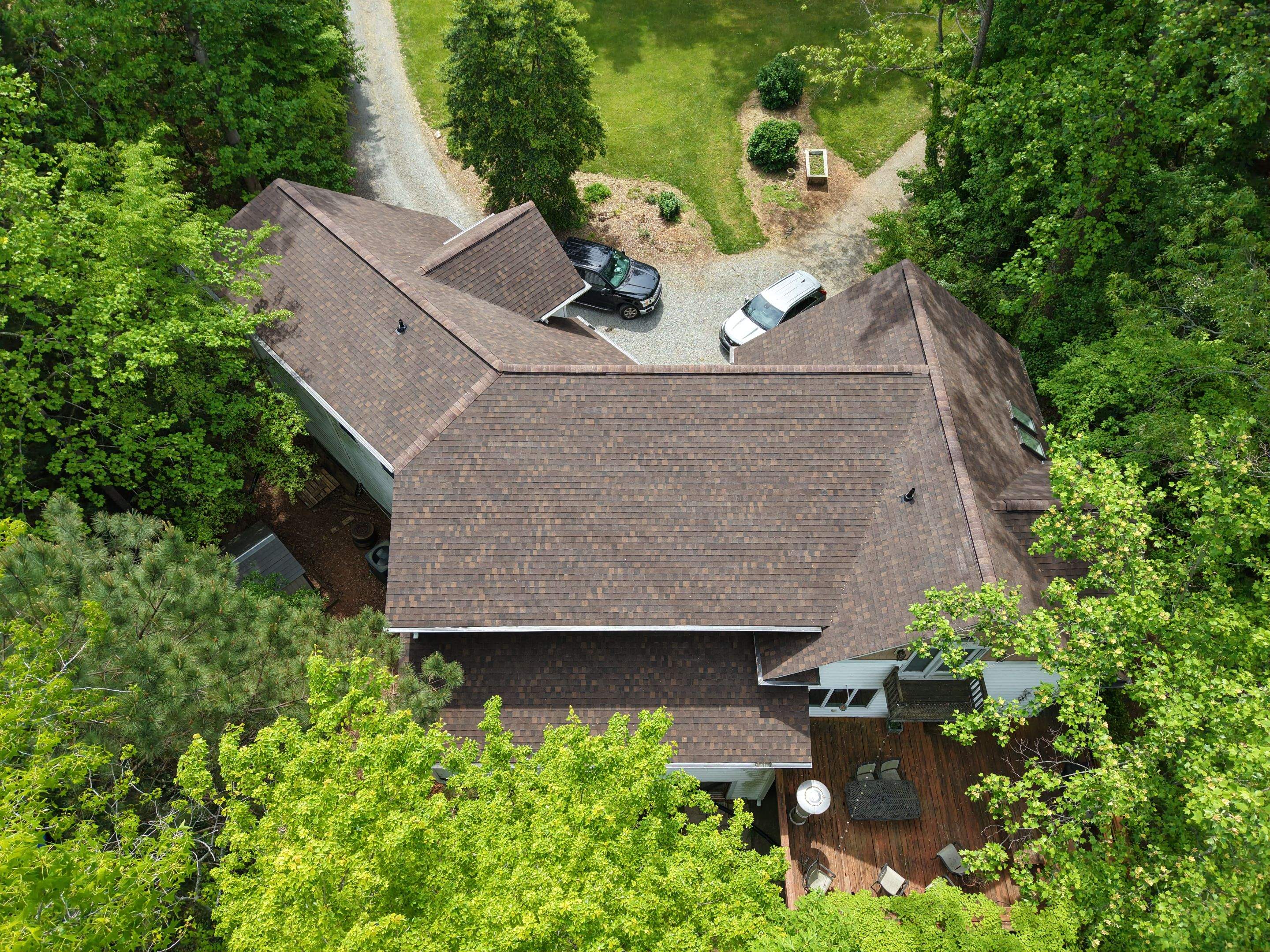 Residential Roofing Installation using  TAMKO Titan XT Rustic Redwood by RISE Roofing & Restoration, LLC