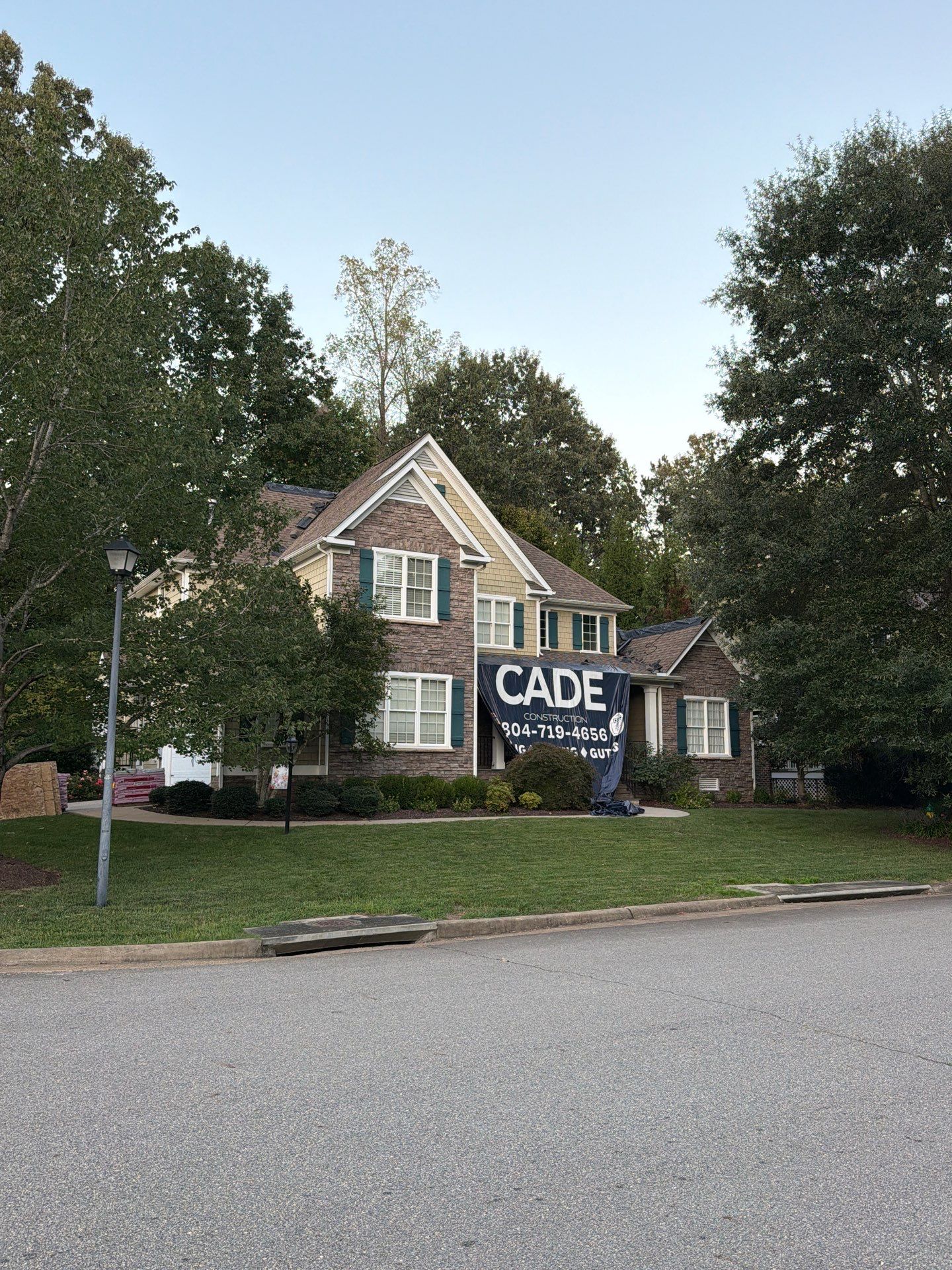 Project in Quinton, VA by Cade Construction