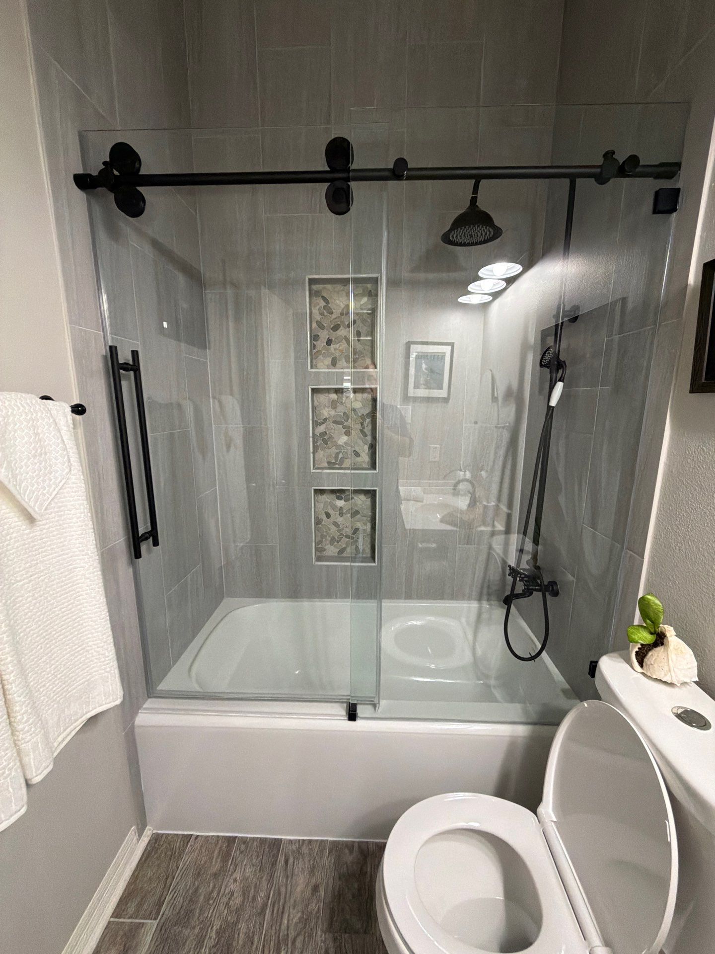 Bathroom Remodel - Diana C. by 360 Construction & Roofing
